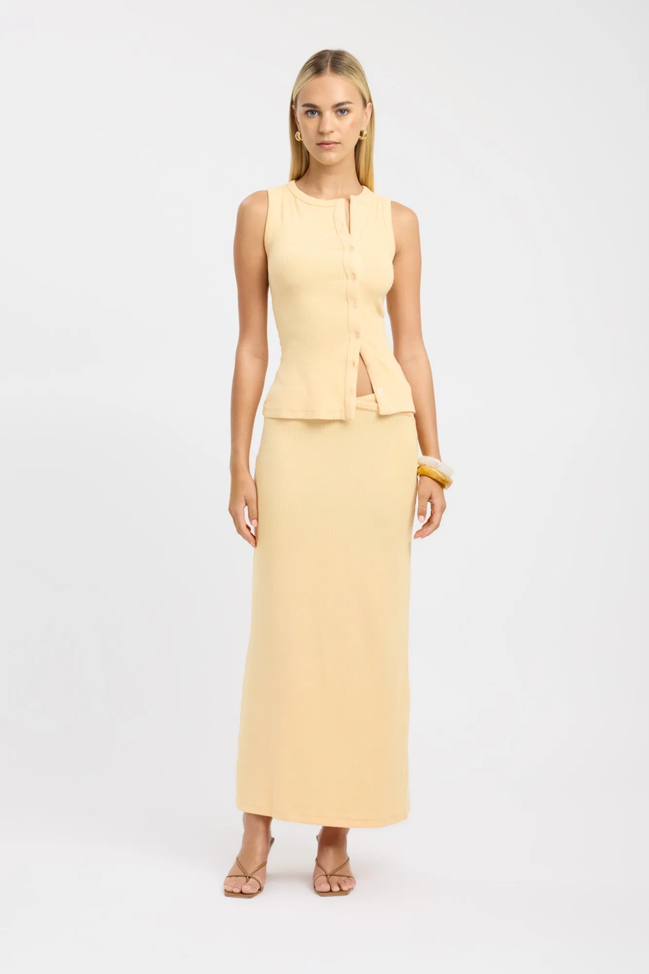 Contemporary Design light colors Carter Maxi Skirt
