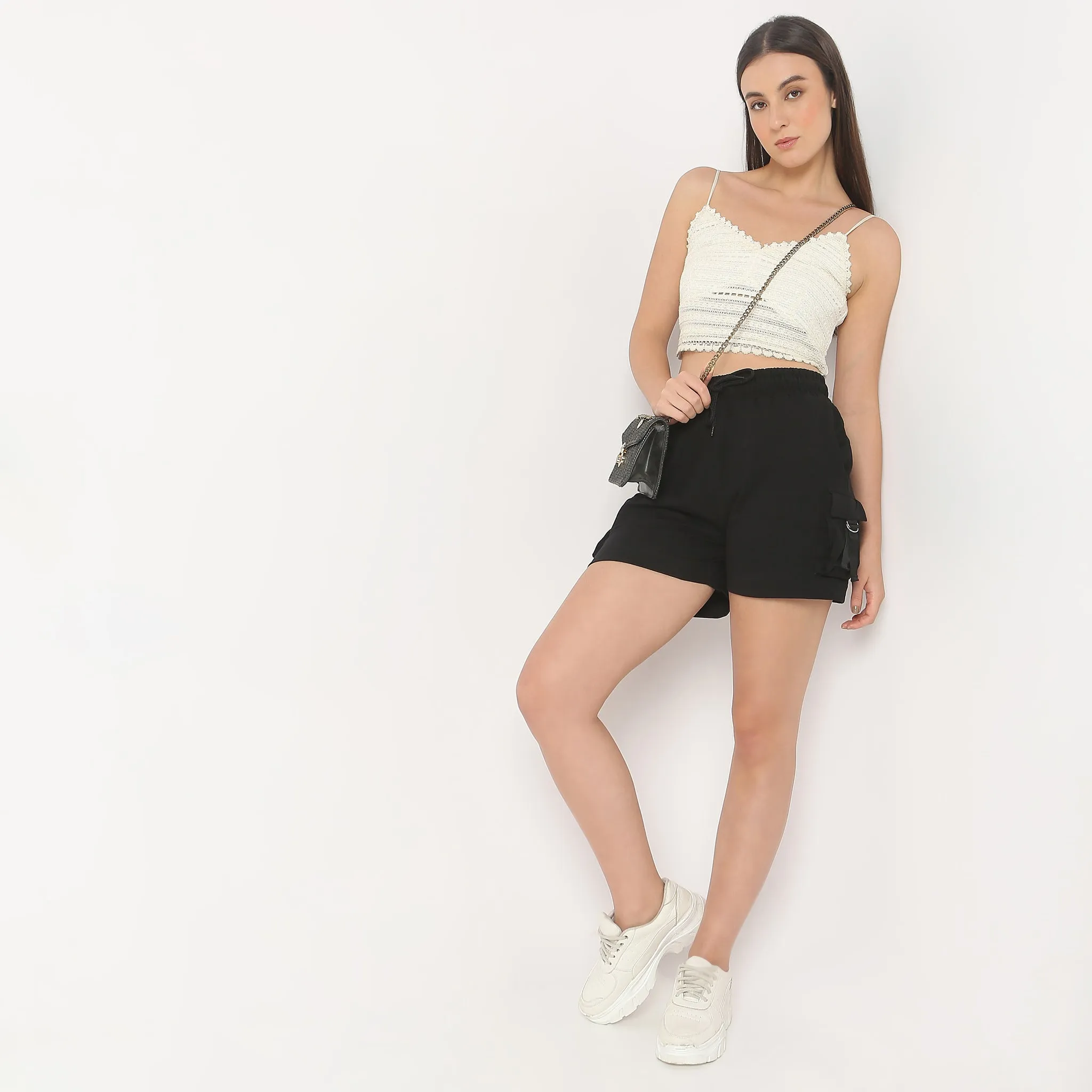ButterySoftTexture Mid Rise Shorts