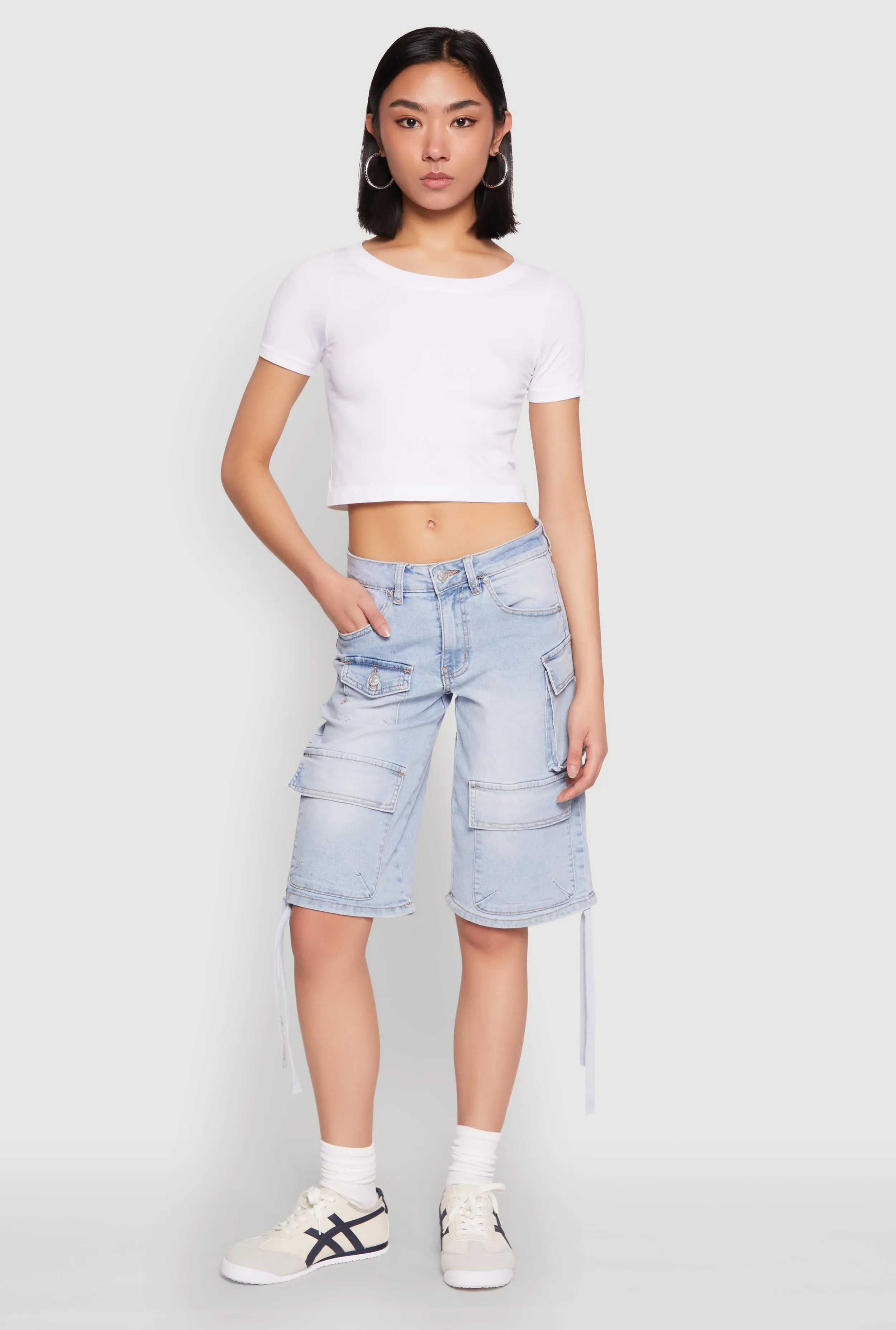 Coastal Style Almost Famous Cargo Skater Shorts