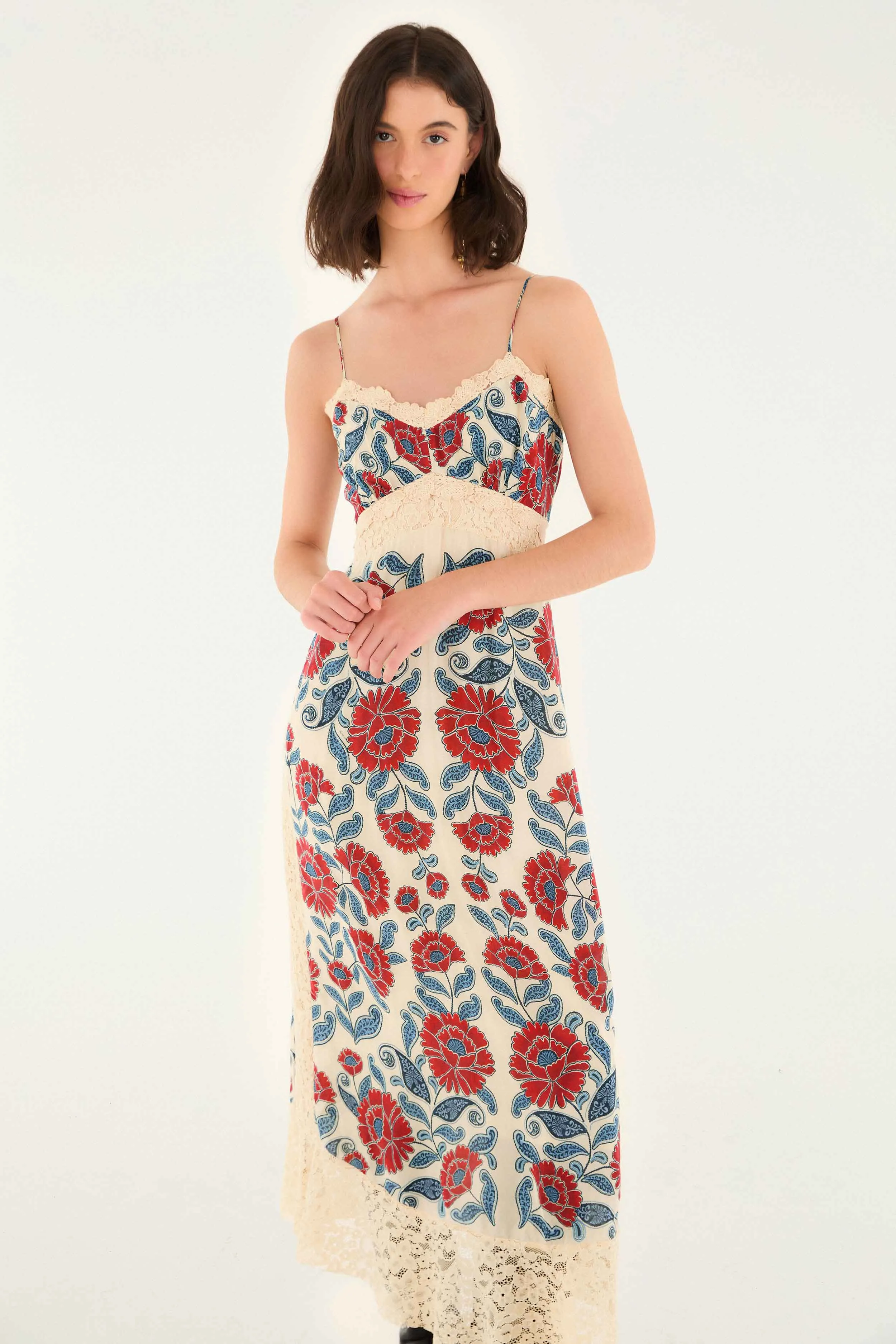 Sand Francesca Midi Dress Trendy Outfit