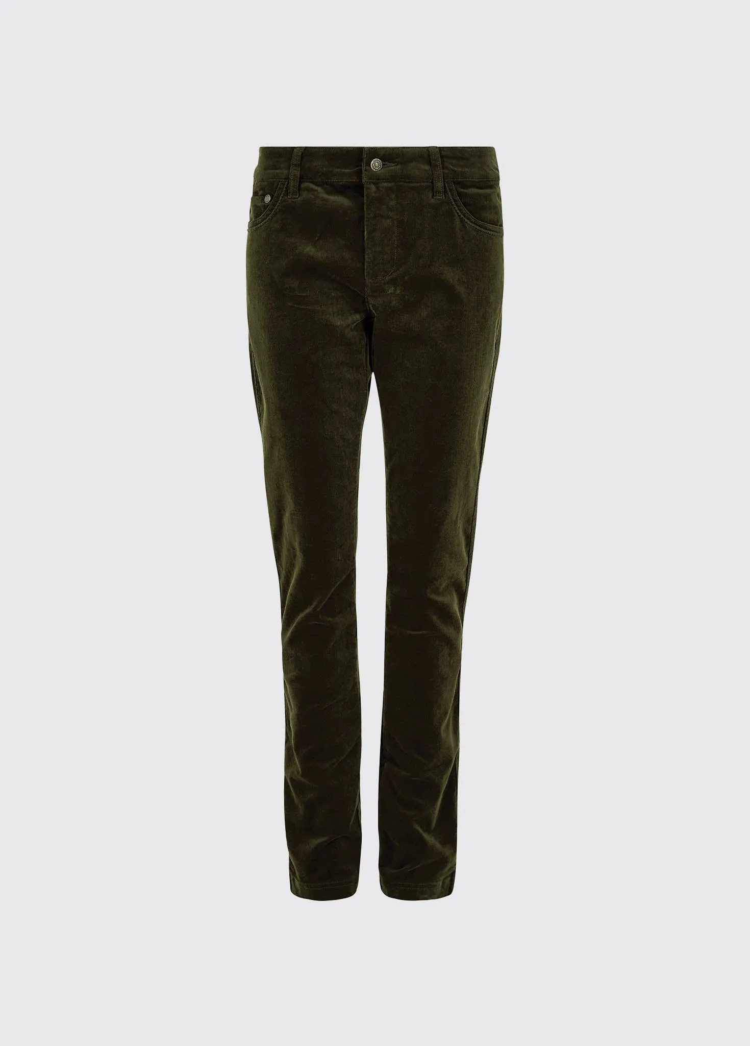 Honeysuckle Jeans - Olive Universal Clasp Mechanism