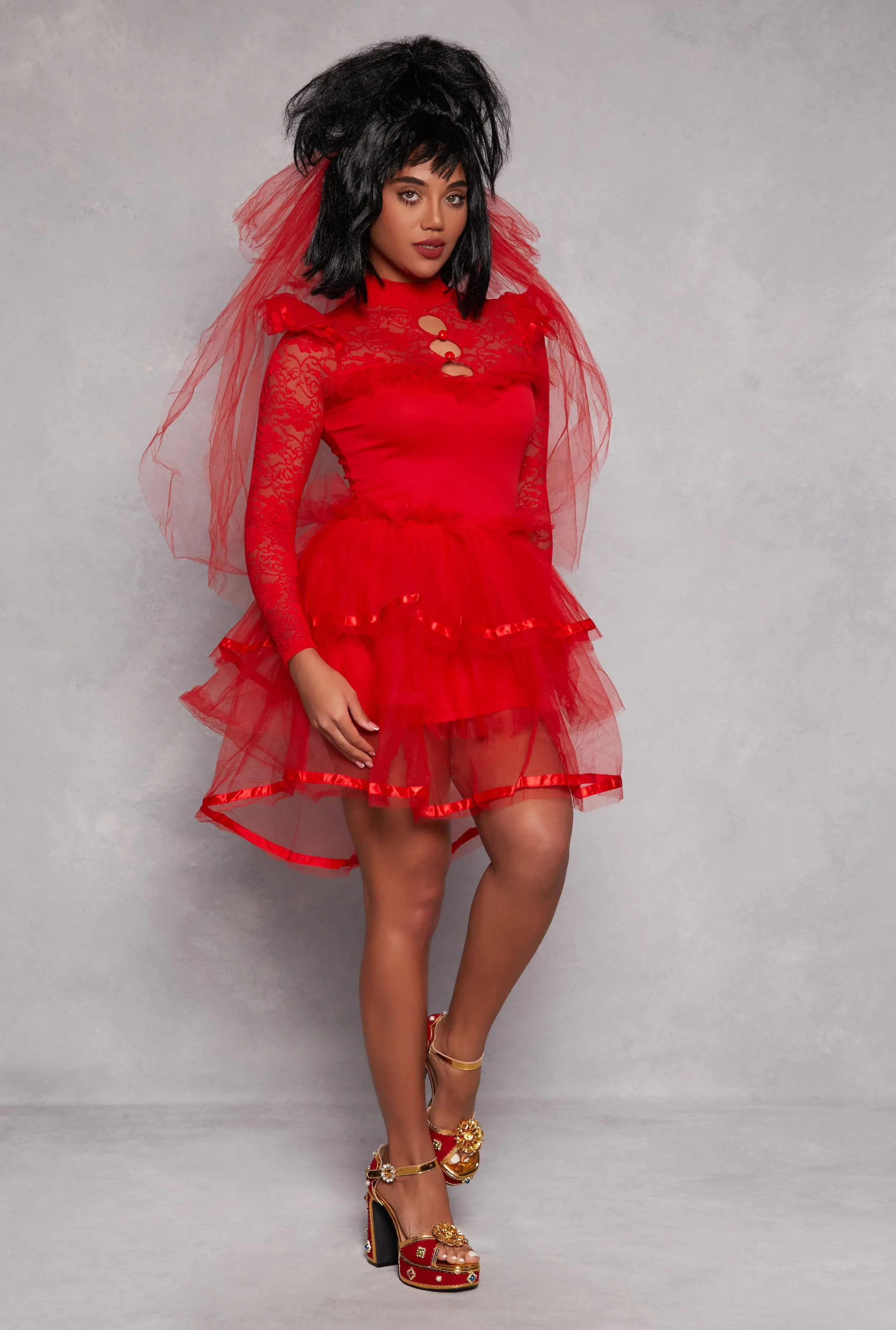Hot Edge Crimson Beetle Wife Costume