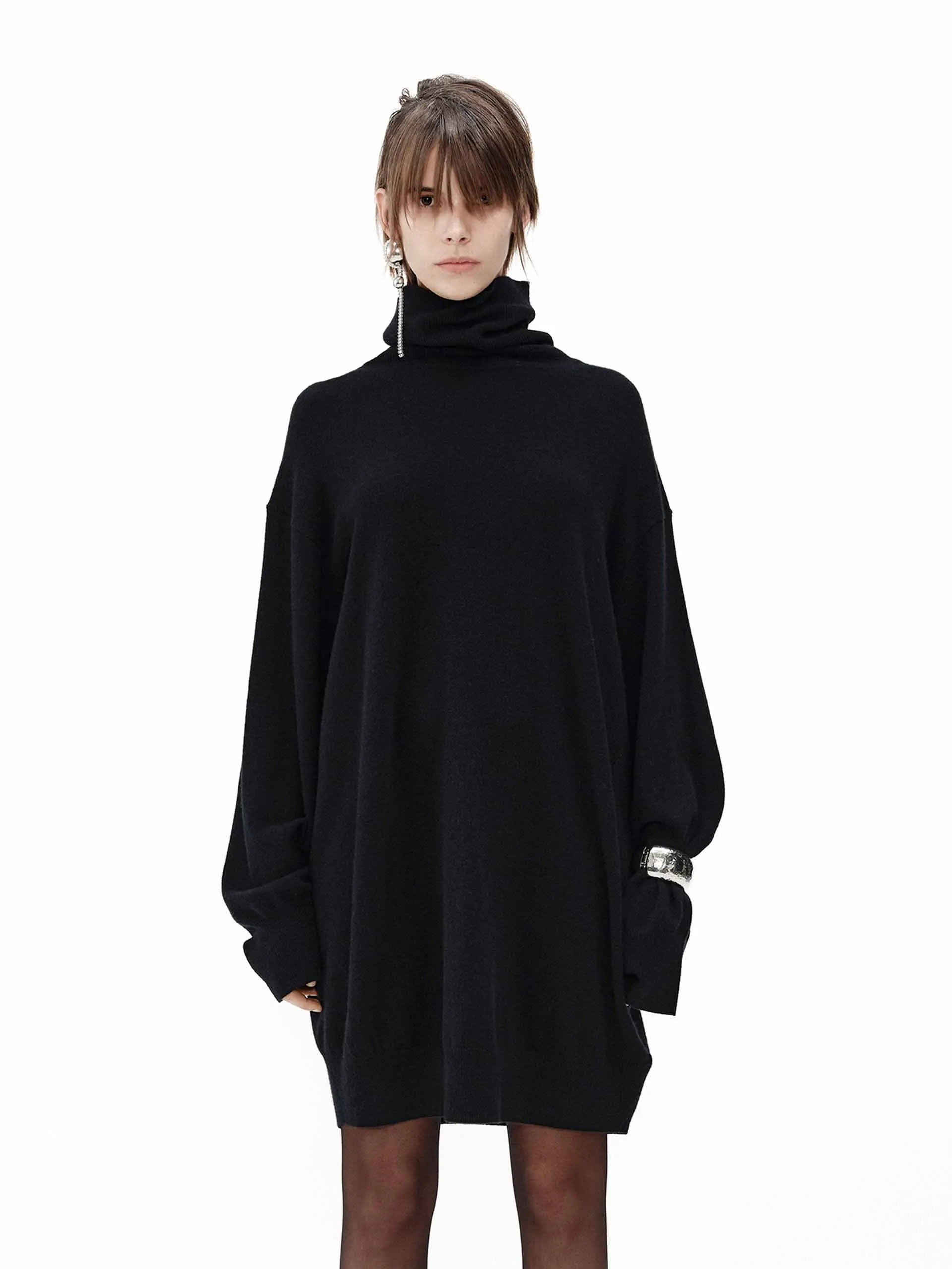 Turtleneck Mini Dress Fresh Edge