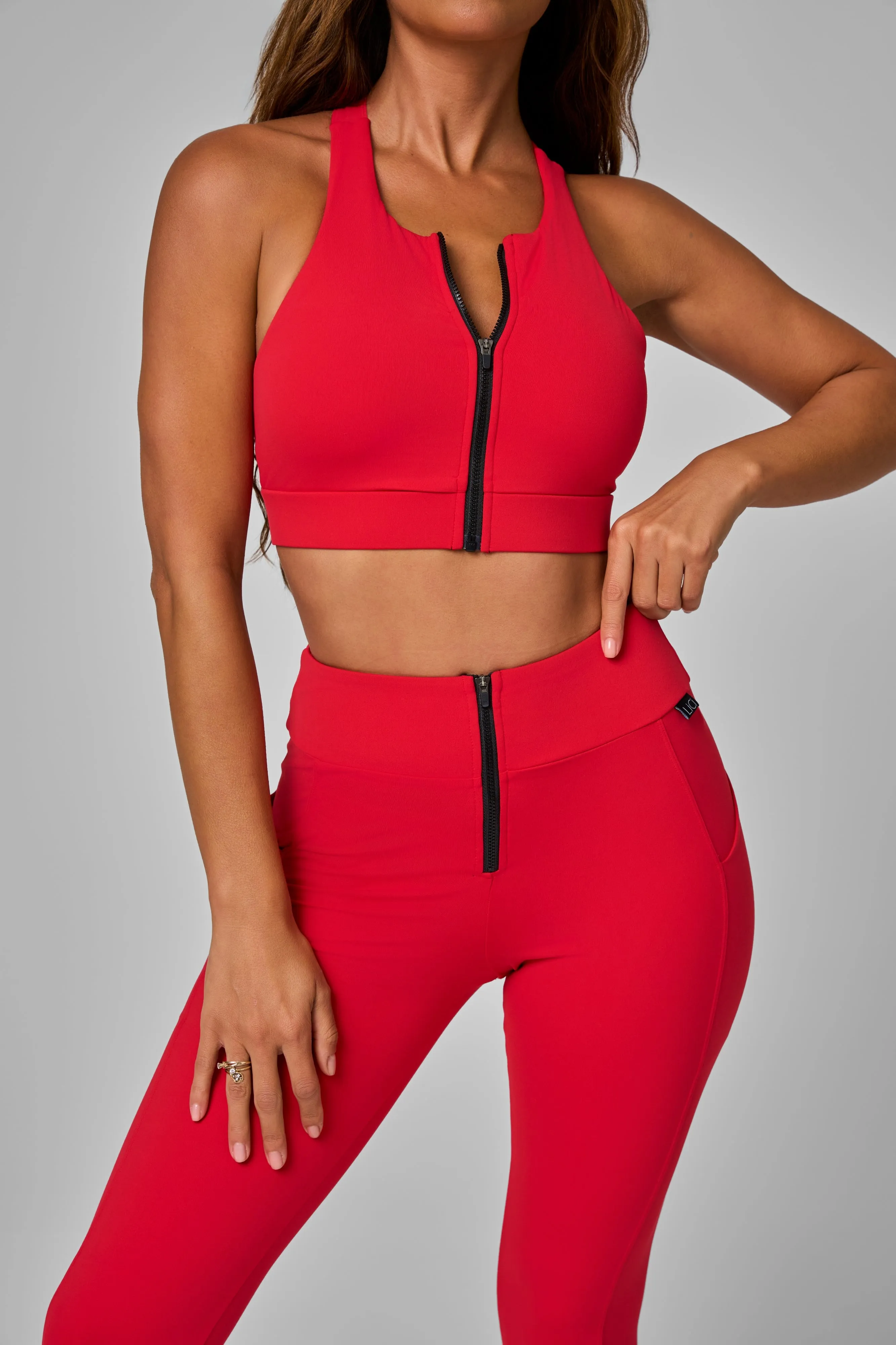 Vixen Zipper Pocket Legging Regal Glow AirflowOptimized