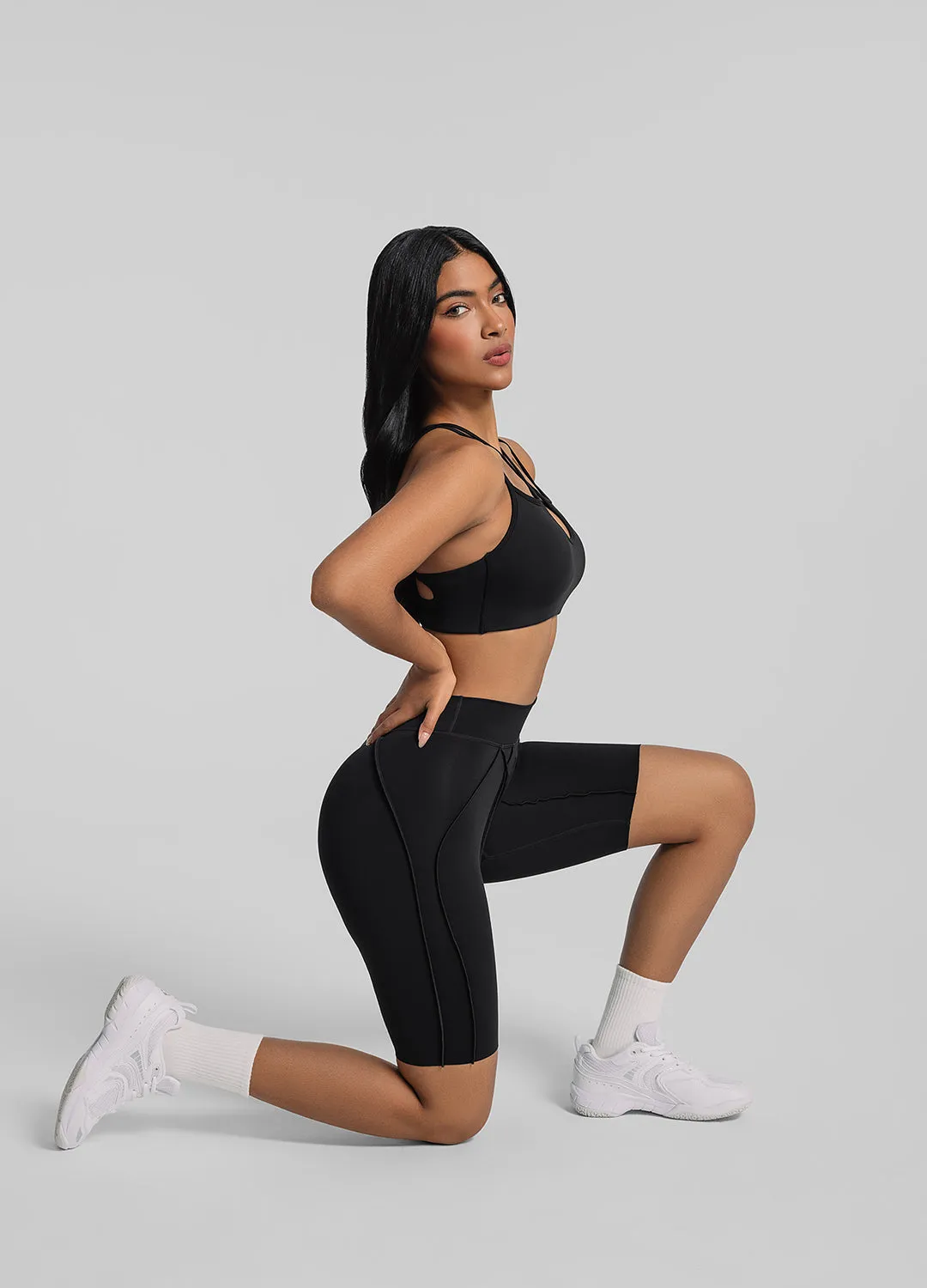 Contour Stitch Bike Shorts Clean Mood