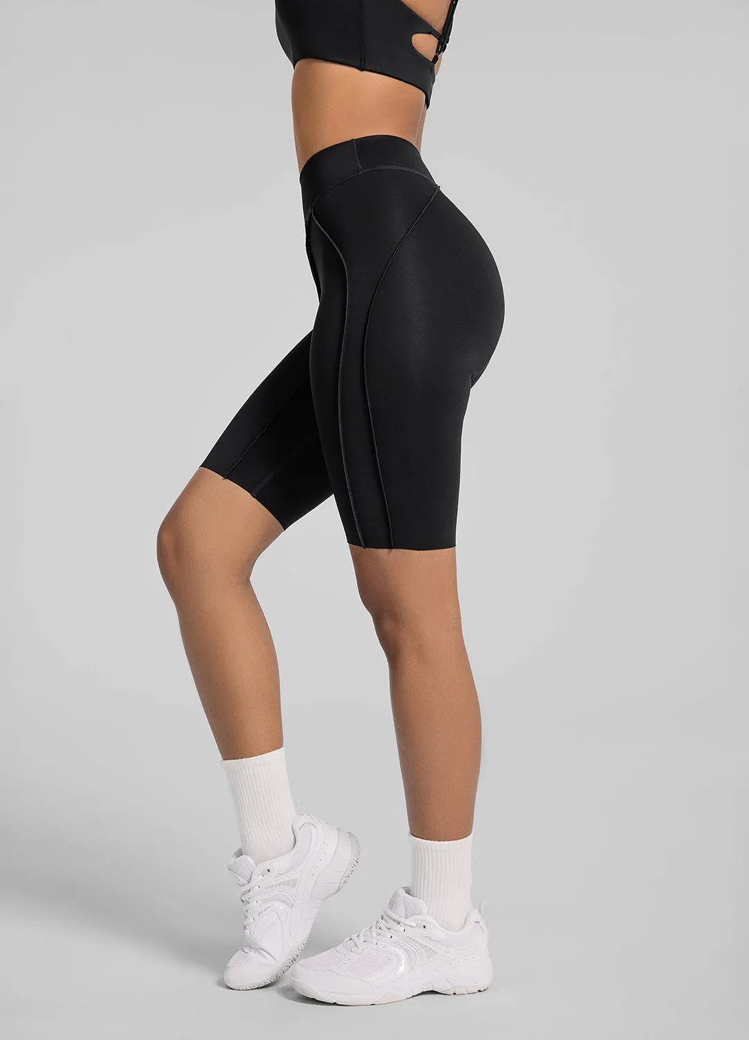 laid-back style Smart Fit Contour Stitch Bike Shorts