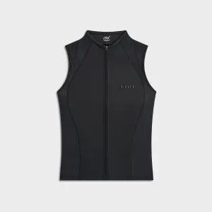 Air Flow Stretchable Material Kith Women Miyo Active Panelled Tank - Black
