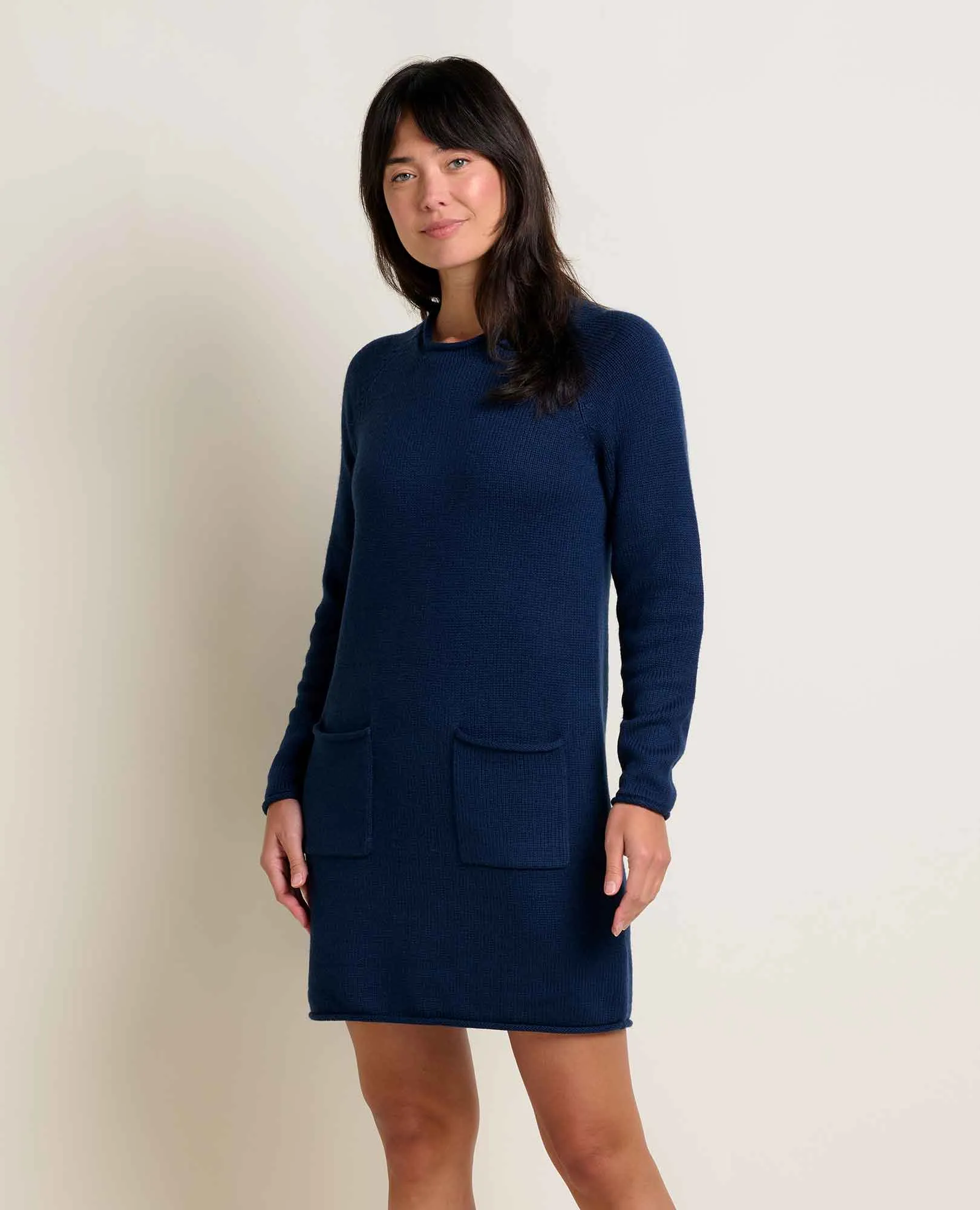 wrinkle free Sharp Edge Alpineglo Sweater Dress