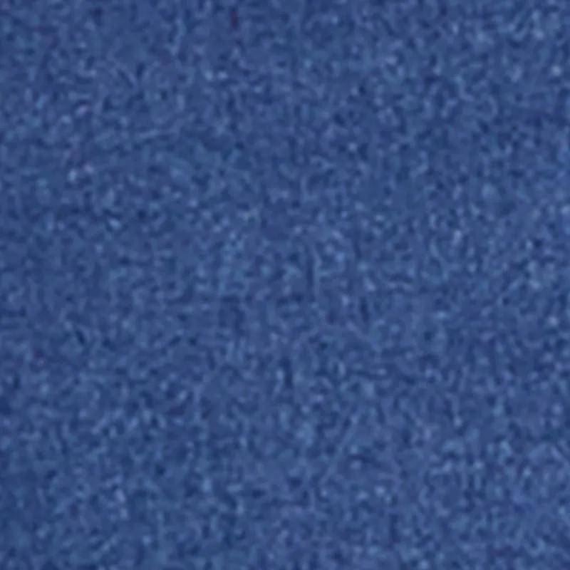 Crisp Details Bamboo Fiber Faux Pearl Button Front Denim Skirt