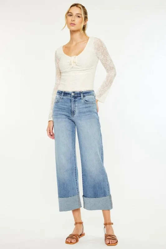 KanCan Crop Wide Leg FlexibleFit