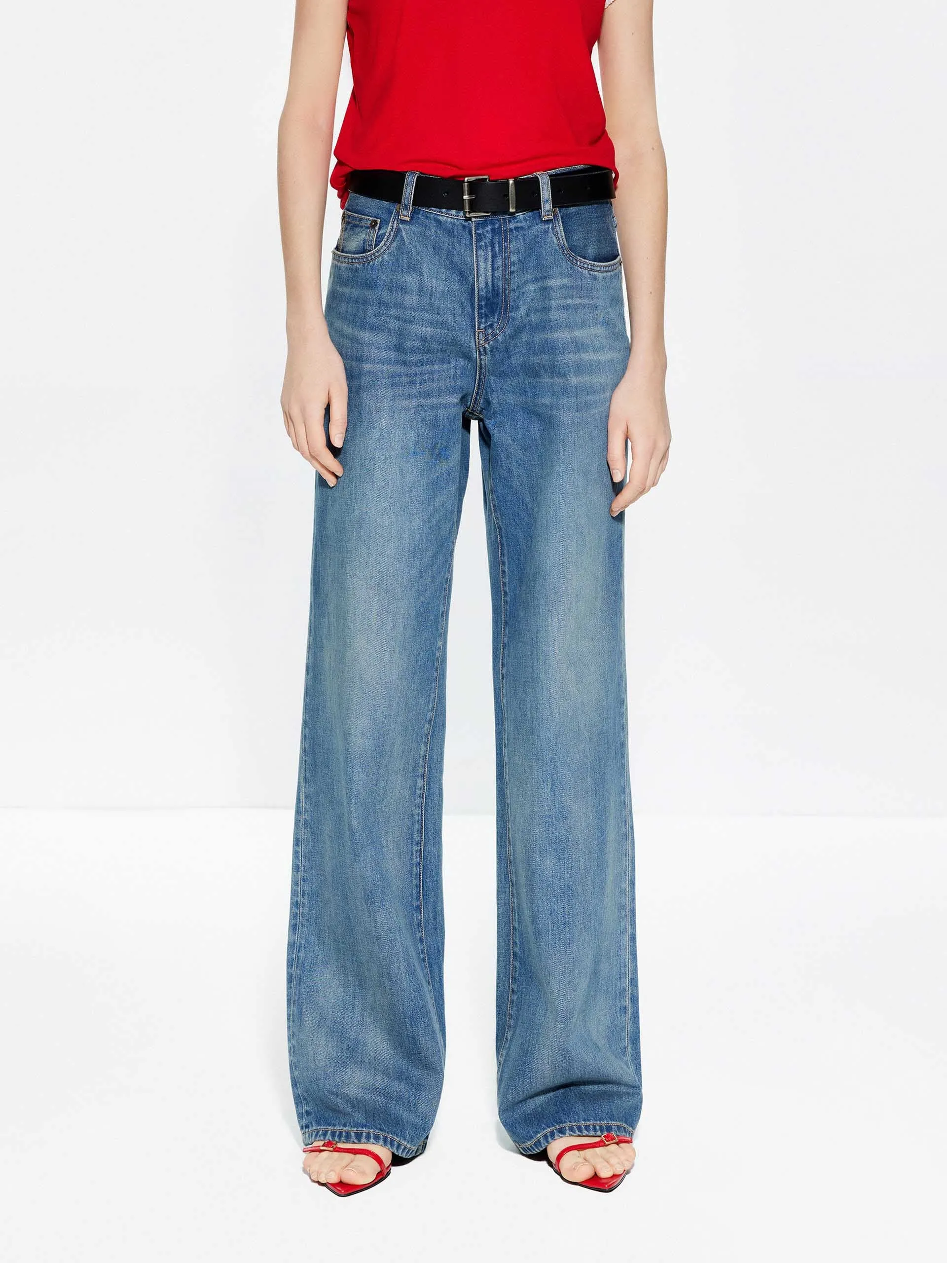 Daily Look Style Daily Comfy Cotton Straight Jeans