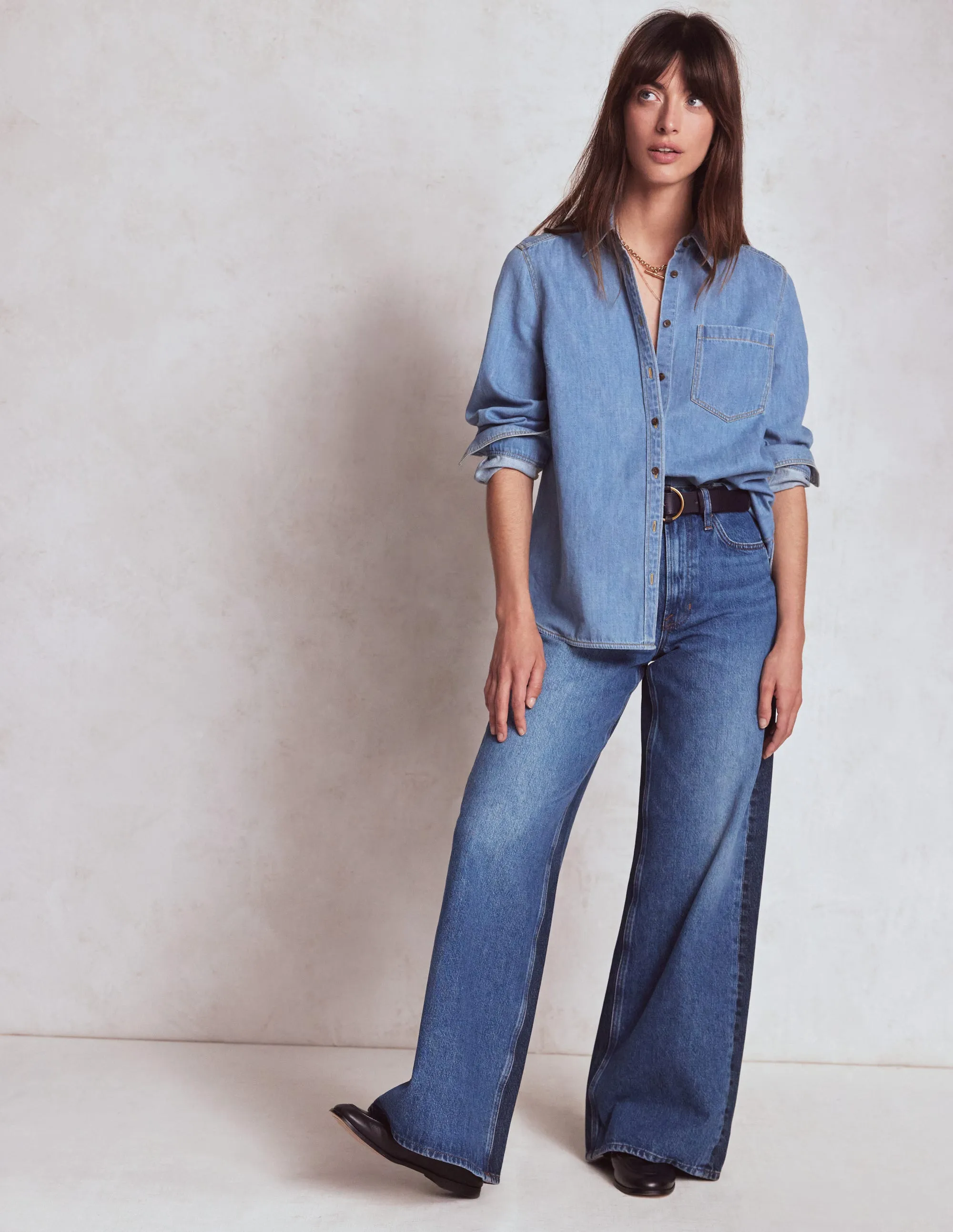High Rise Wide Leg Jeans-Hotch Potch Unisex Wear Elegant Vintage Lover