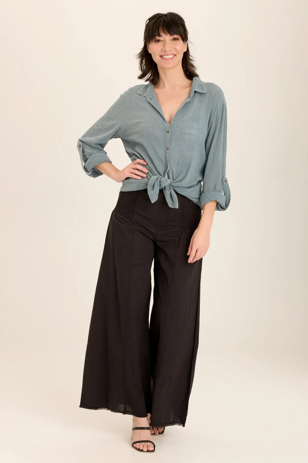 Porter Blouse StretchComfort Glitter Fit