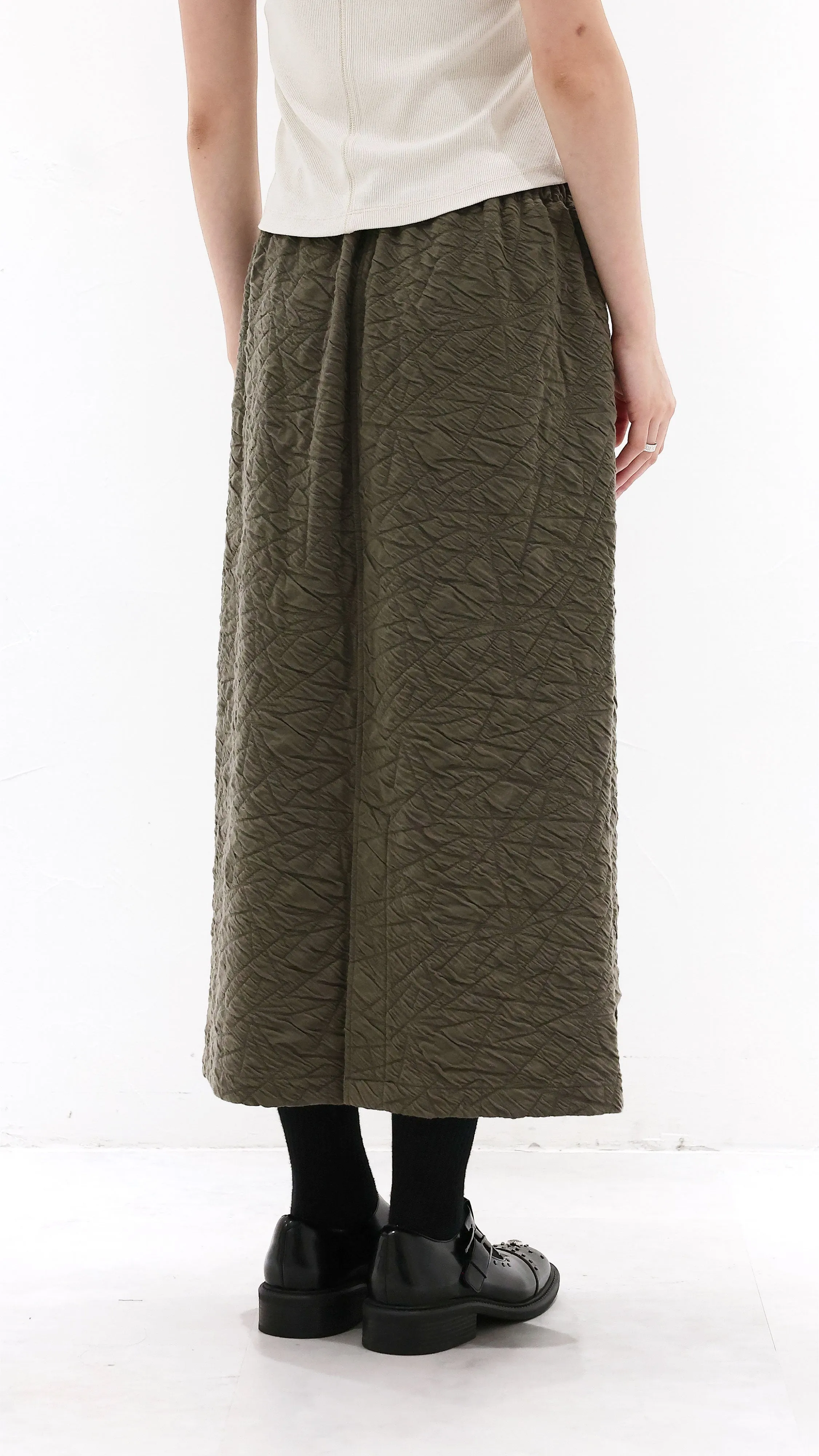 Smooth Feel Formal Event Textural Pencil Skirt