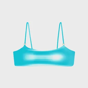 Thermal Regulation Layer Supportive Underband JADE Hinge Top - Blue Gloss