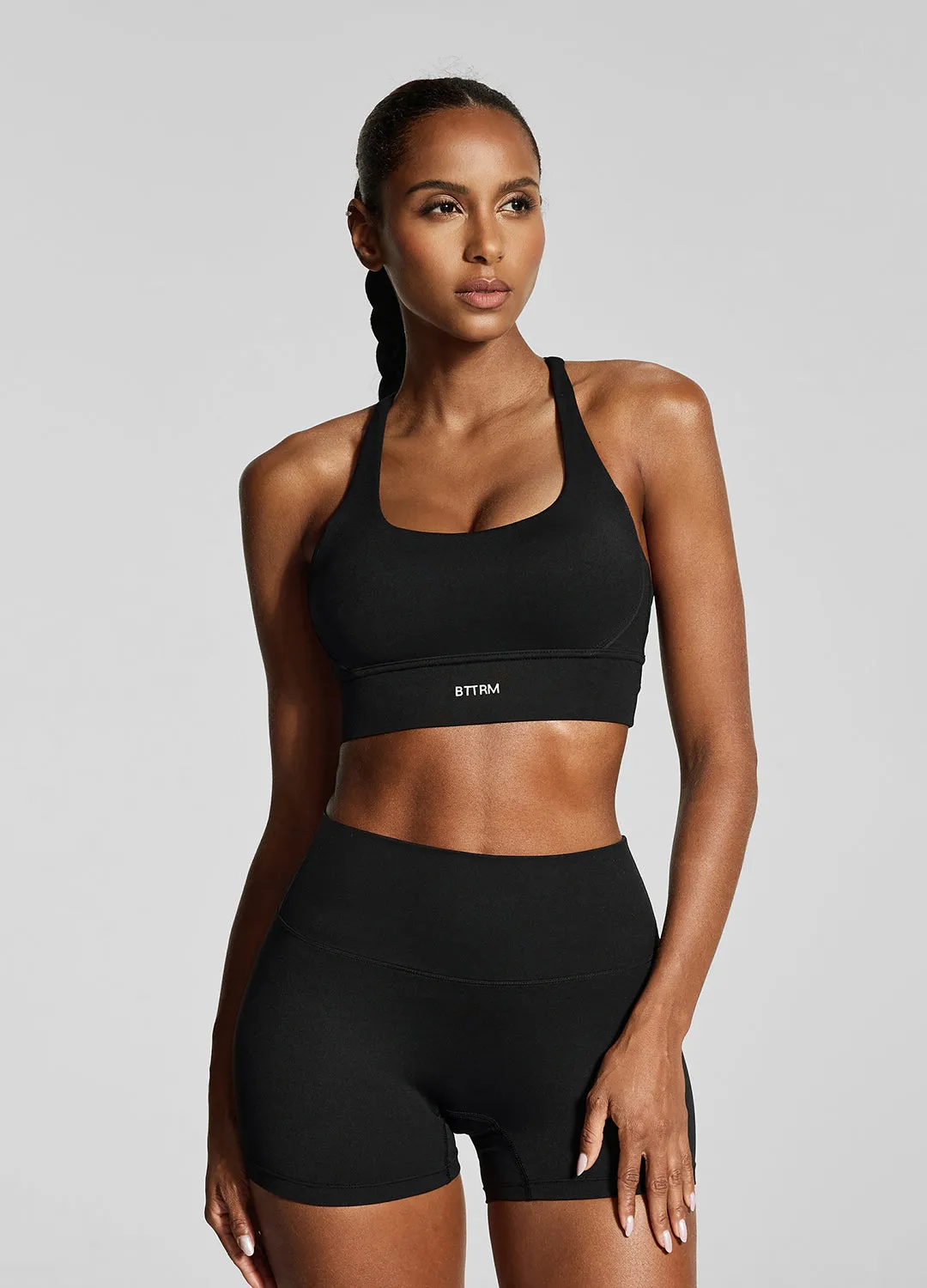 Casual Comfort Jet Black Micro Shorts