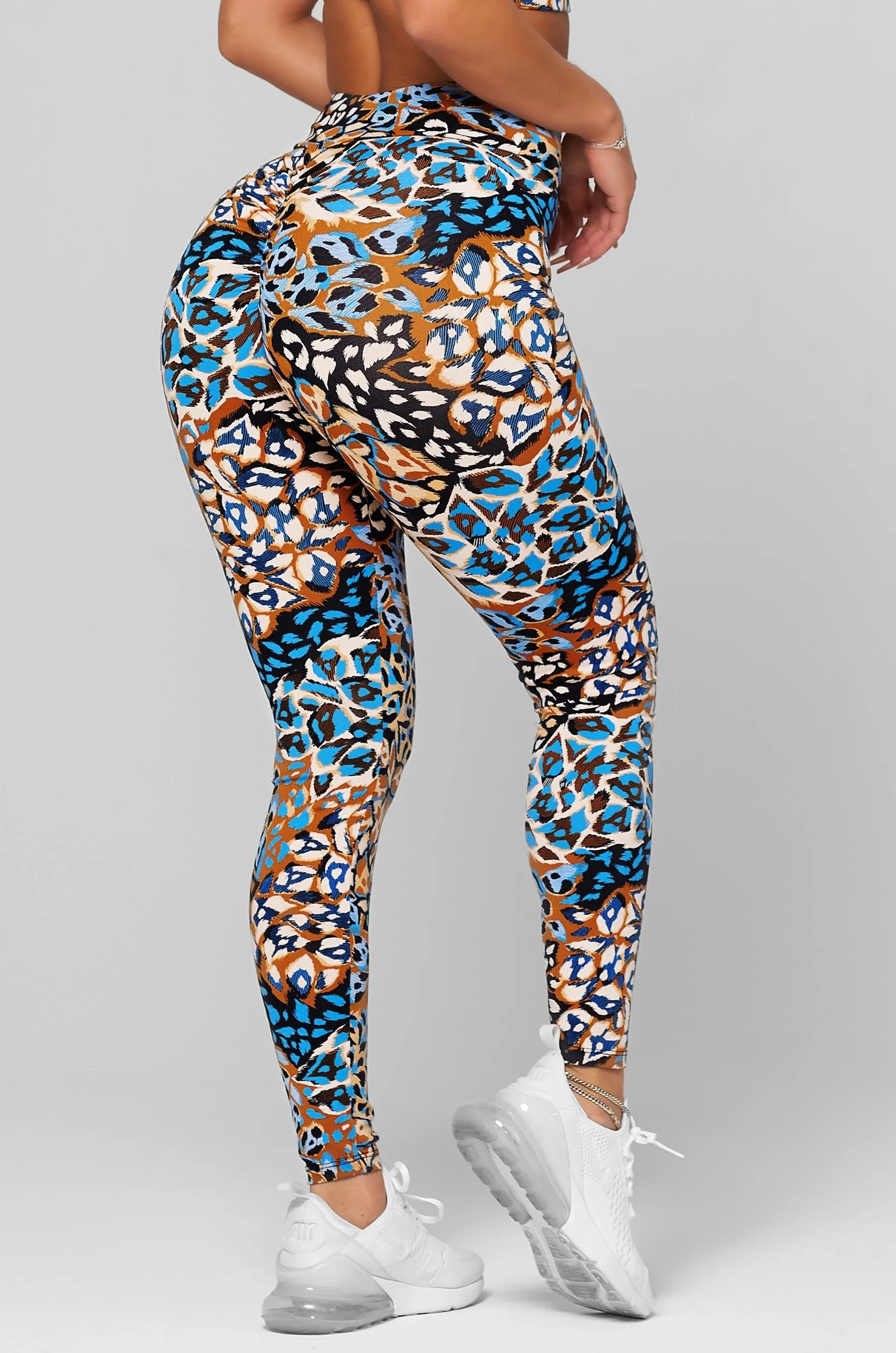 Enchanted High Waist Scrunch Legging Heavy Silk Tagless Design