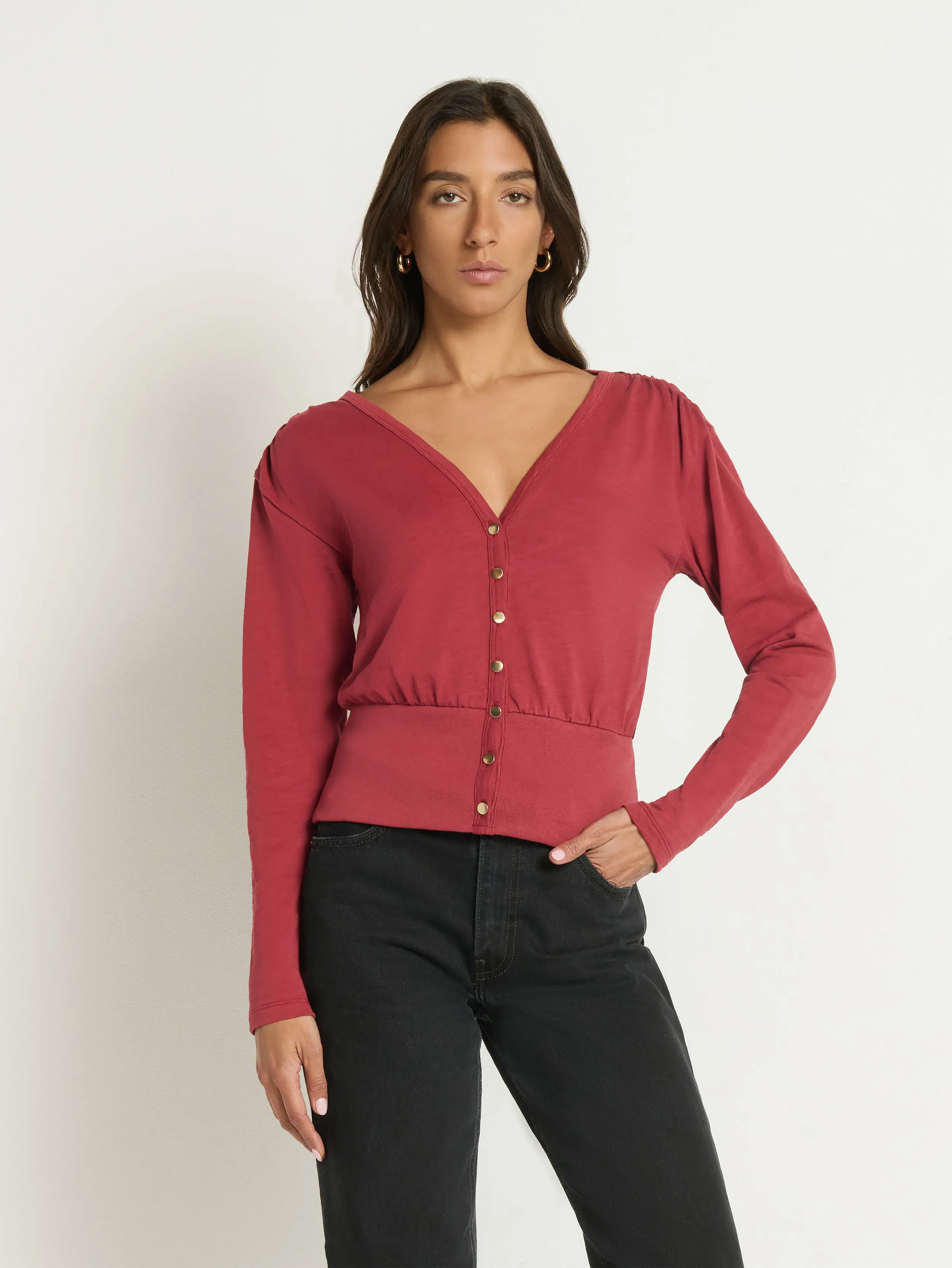 OdorControlClothing Colette Cardigan Top