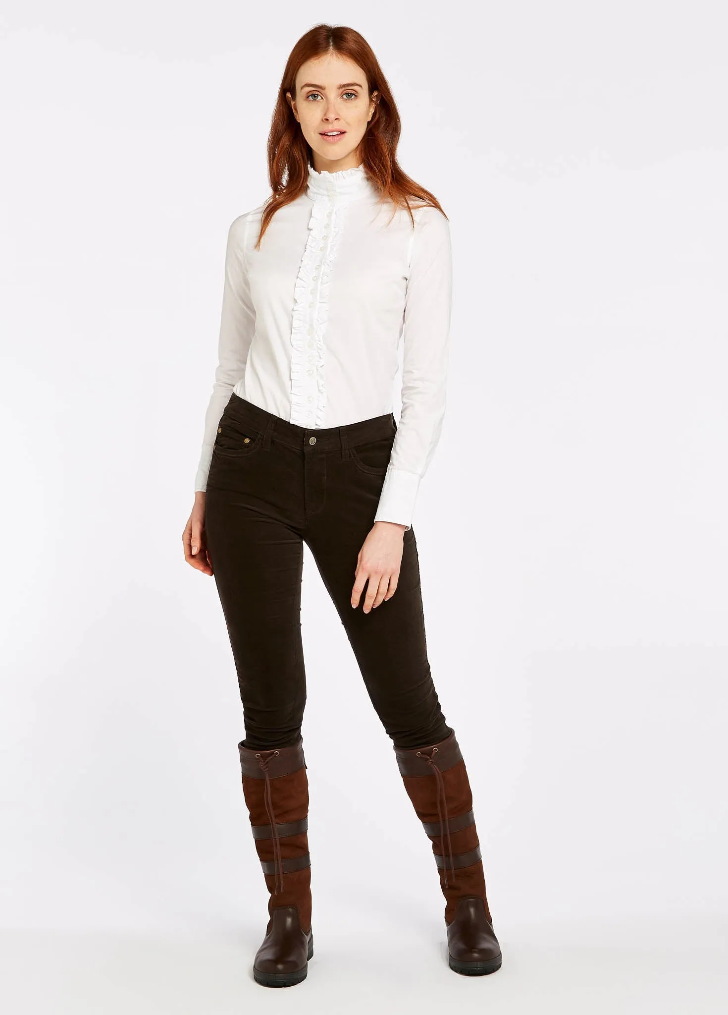 SweatAbsorbentLining Honeysuckle Jeans - Bourbon
