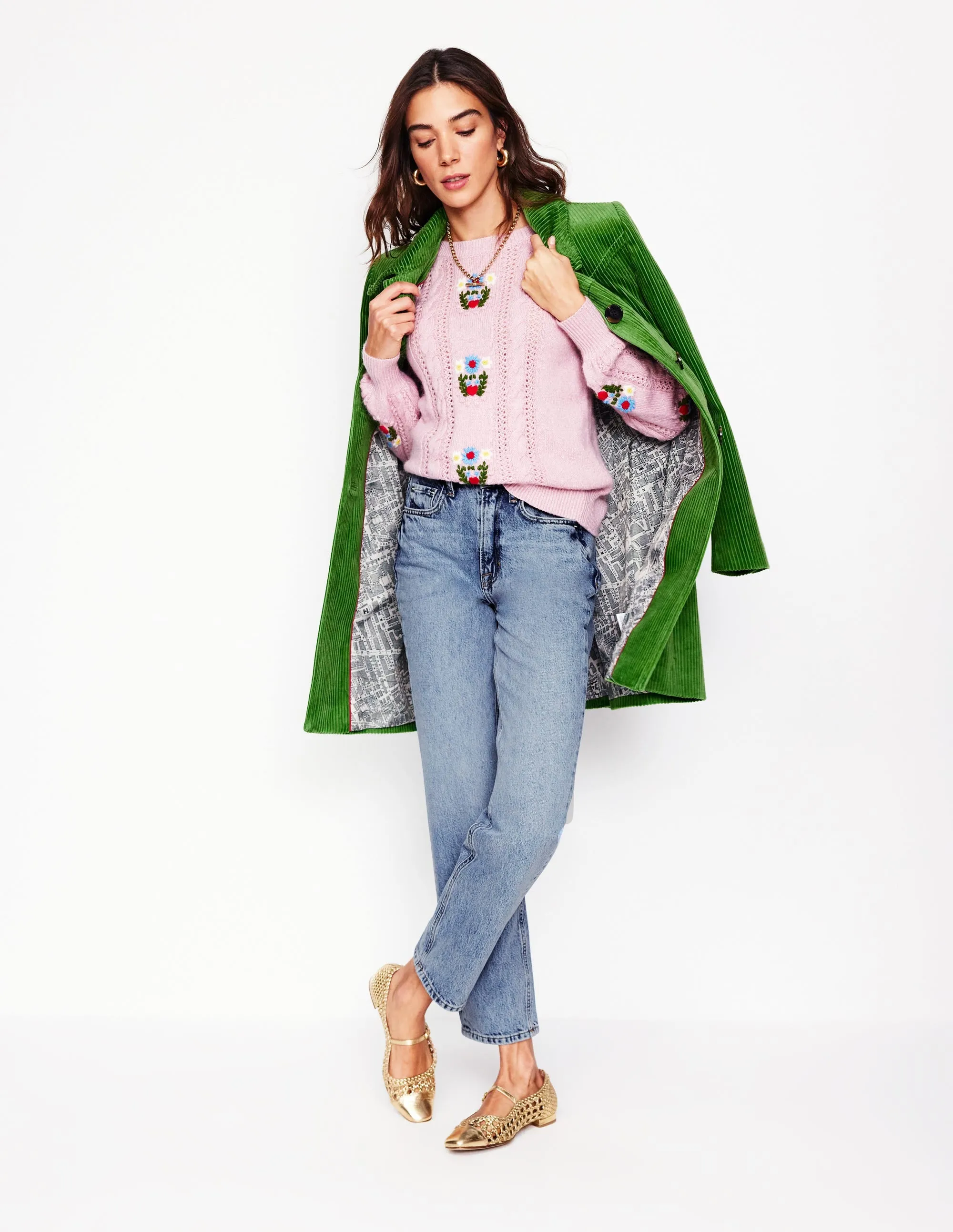High Rise Rigid Straight Jeans-Light Vintage Wardrobe Fit Lightweight Material