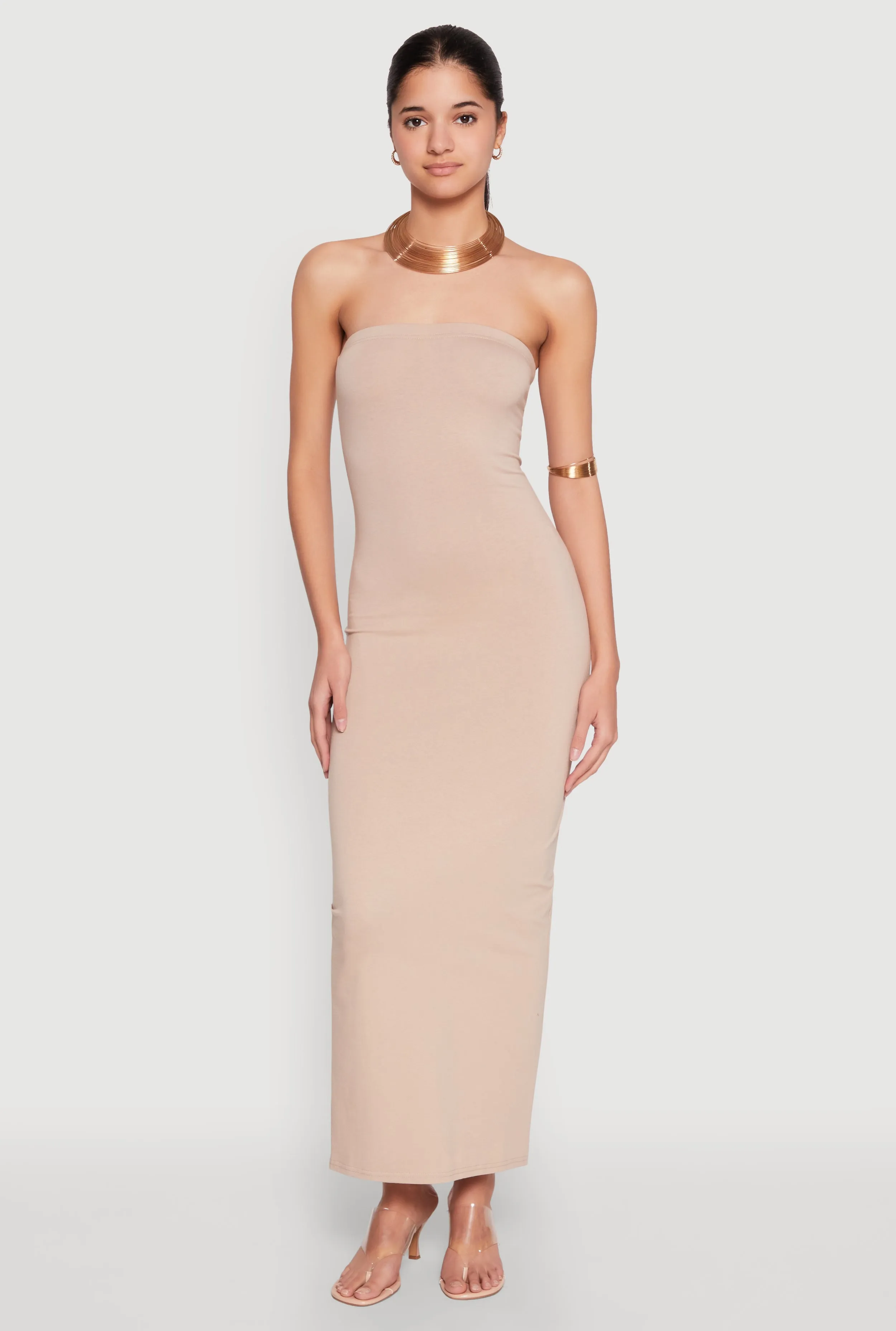 Daisy Maxi Tube Dress Confident Walk