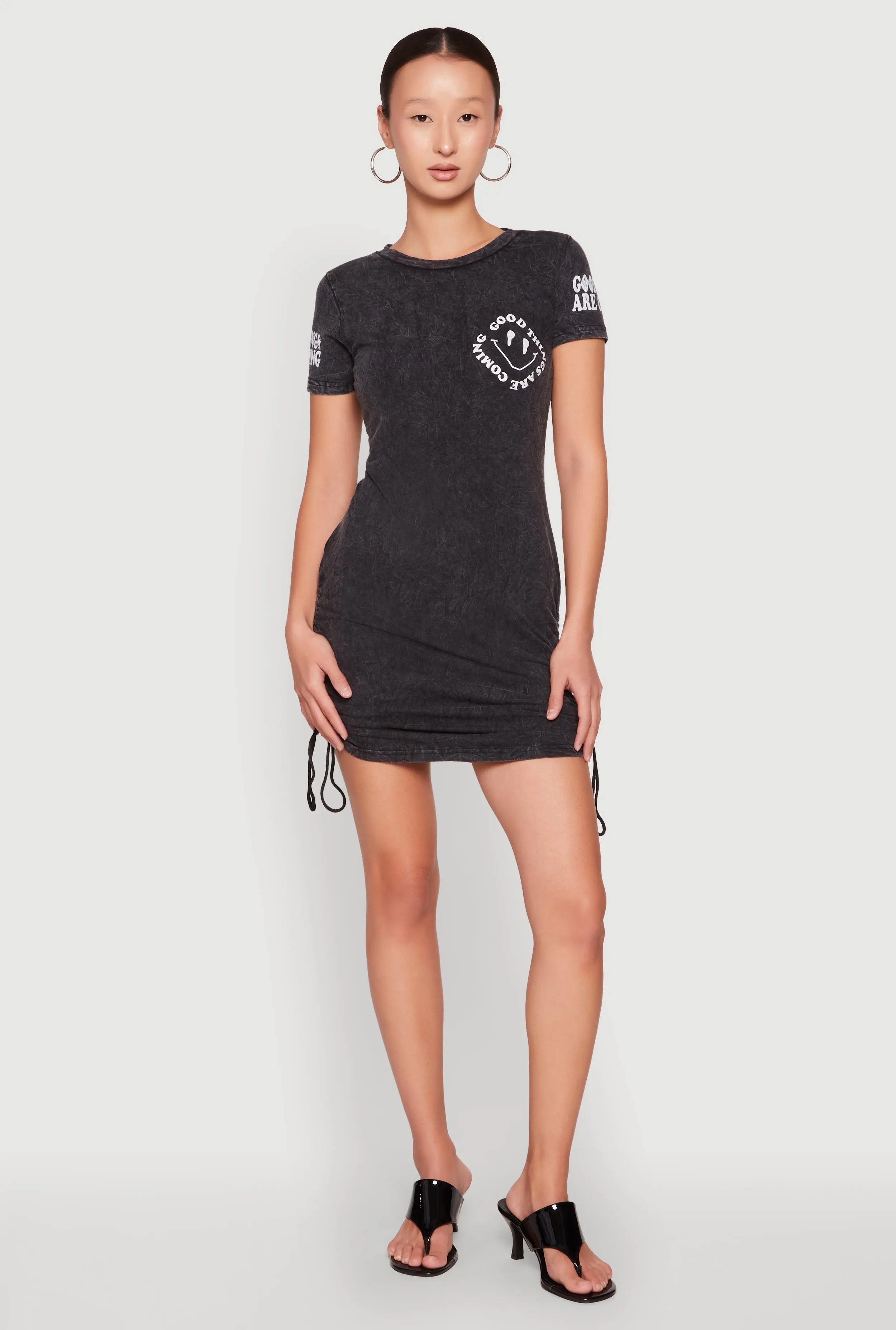 Versatile Wear Mineral Wash Good Things Are Coming Dress