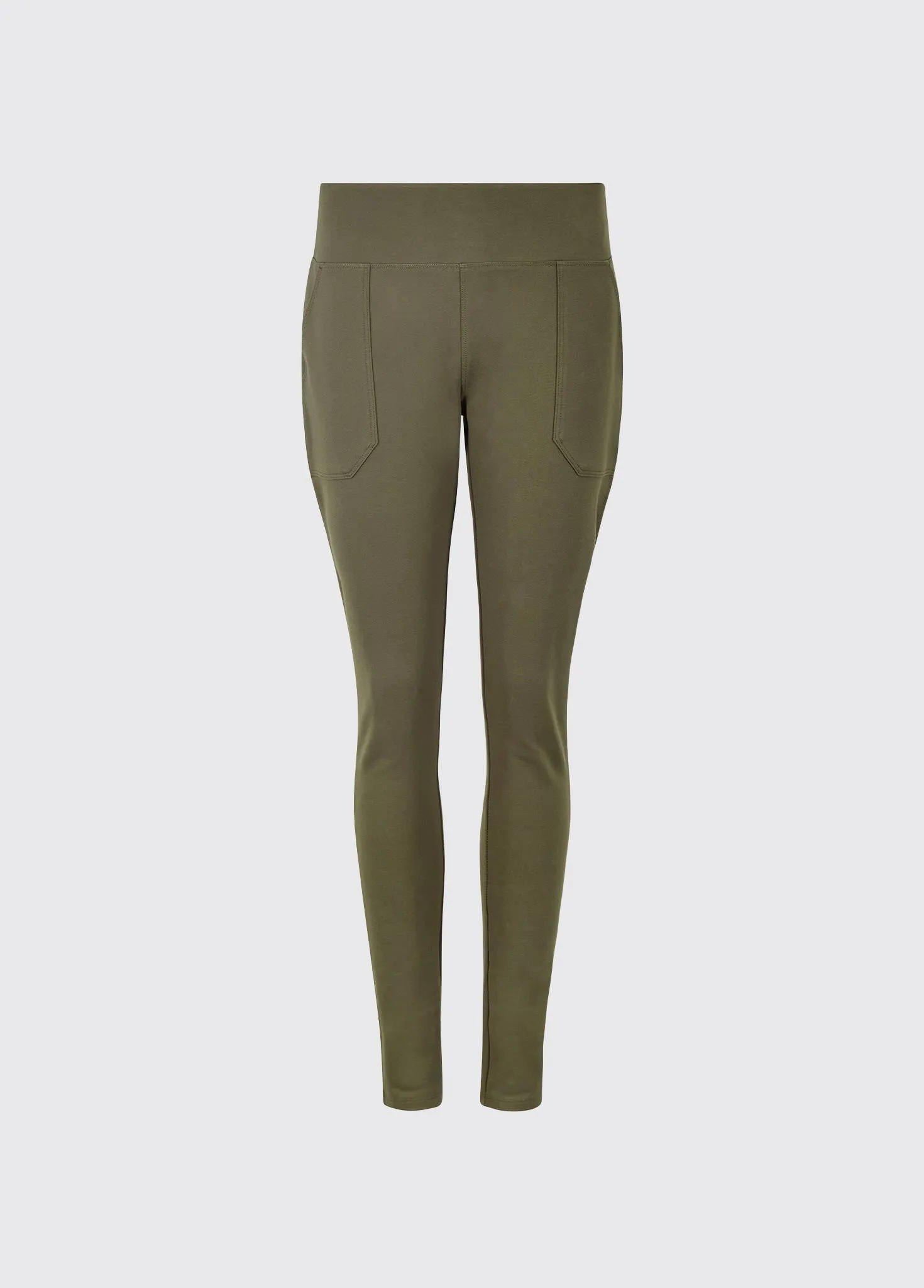 EcoFriendlyTextiles Pepperwort Women's water repellent leggings - Olive