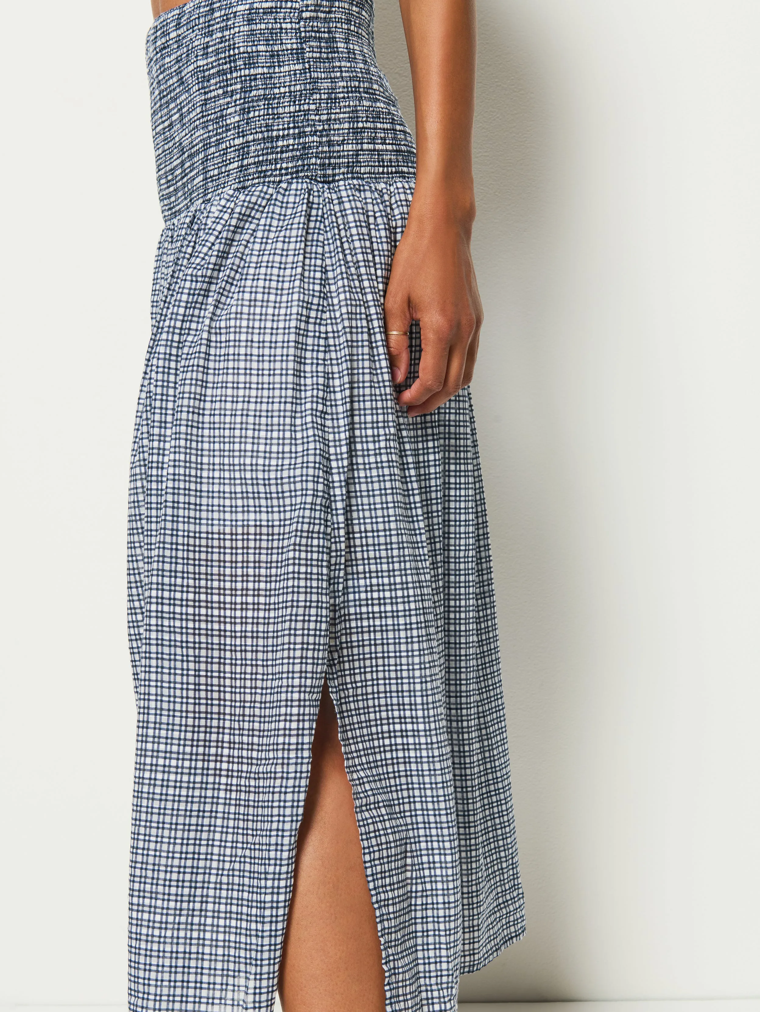 Sheer Glow Flow Core Summer Midi Skirt