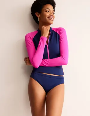 Santorini Bikini Bottoms-French Navy Universal Size Adjuster