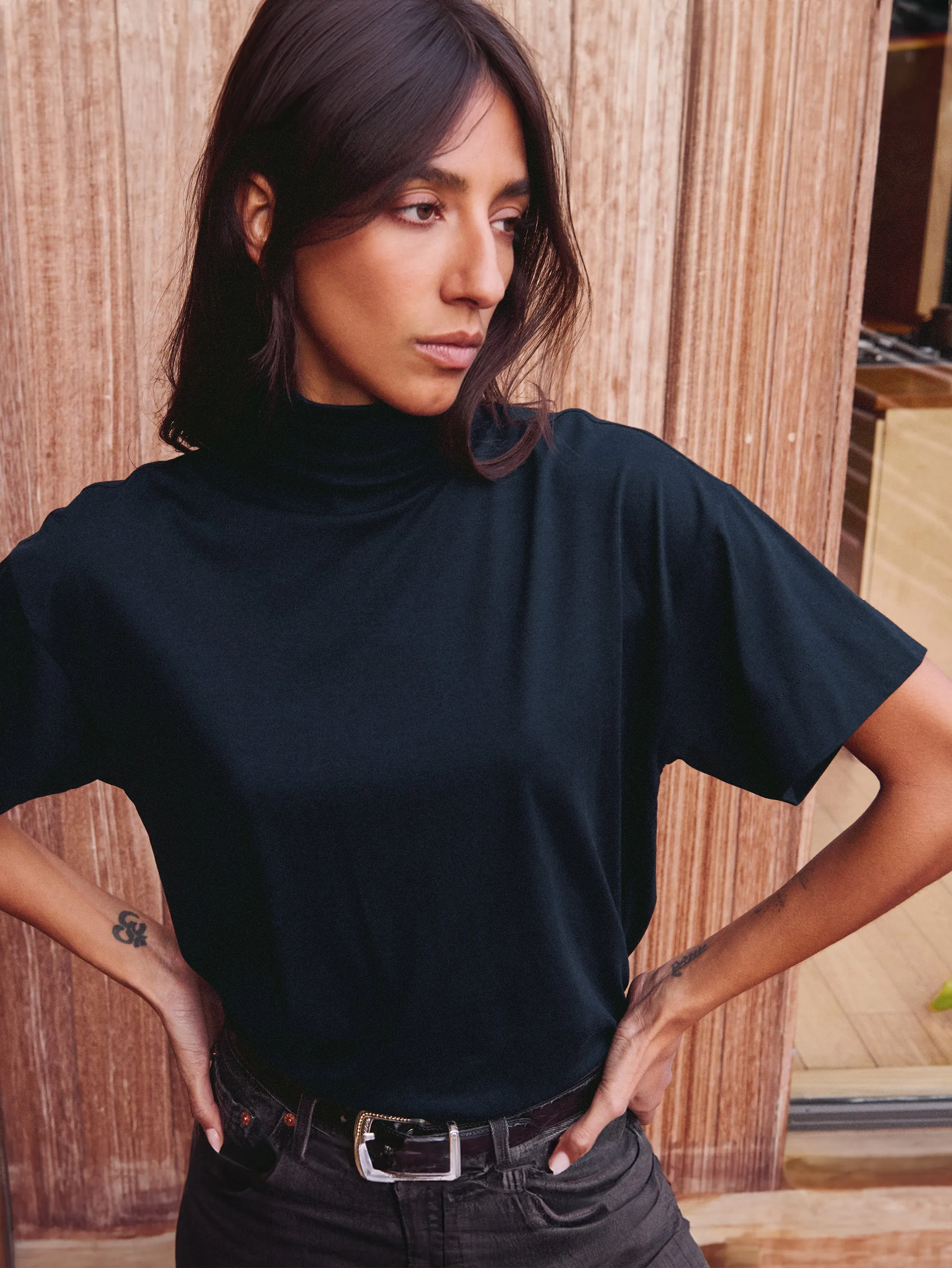 Fable Turtleneck british retro