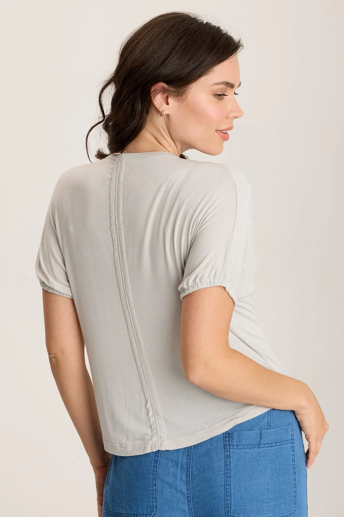 UVProtectionFinish Valensi Soft Jersey Banded Sleeve Tee