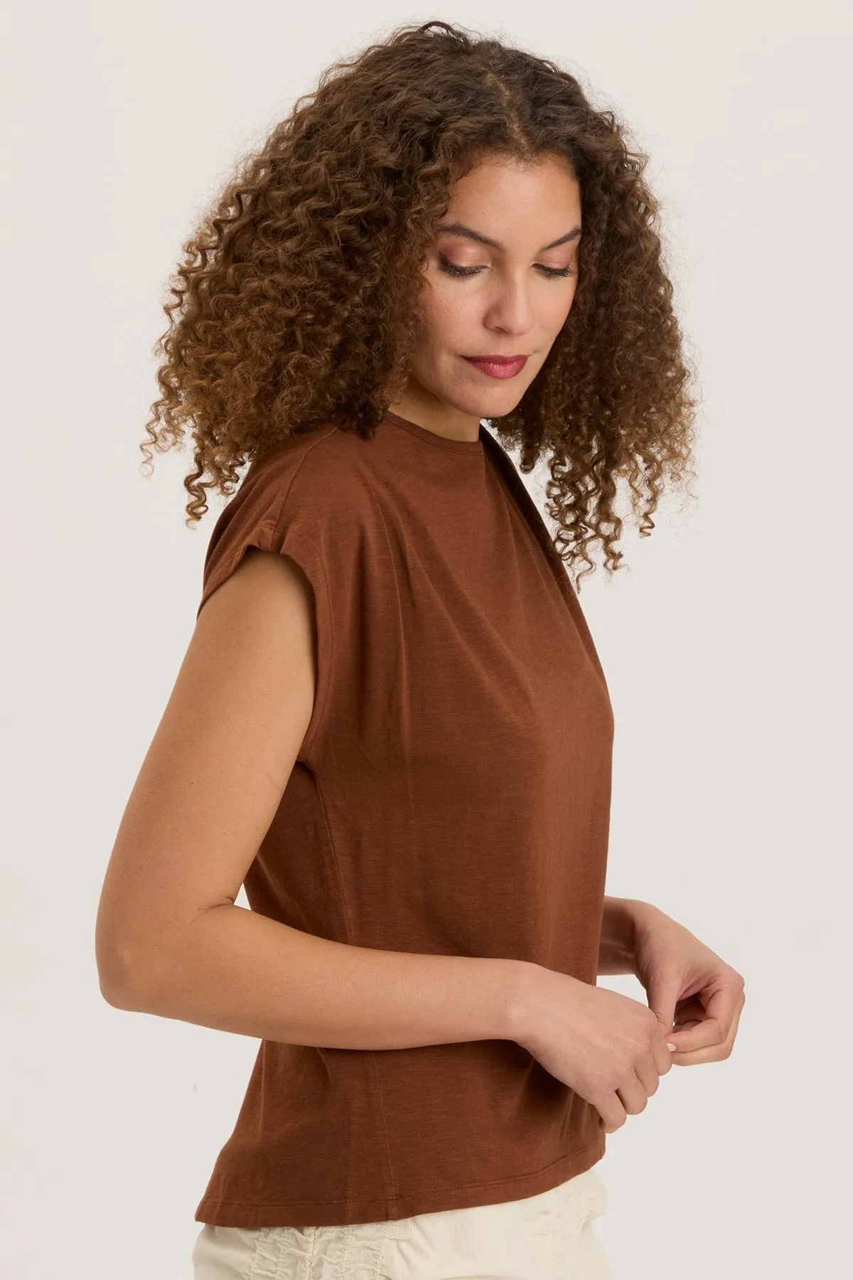 Slub Arwen Top Zoom Proper Korean Fresh