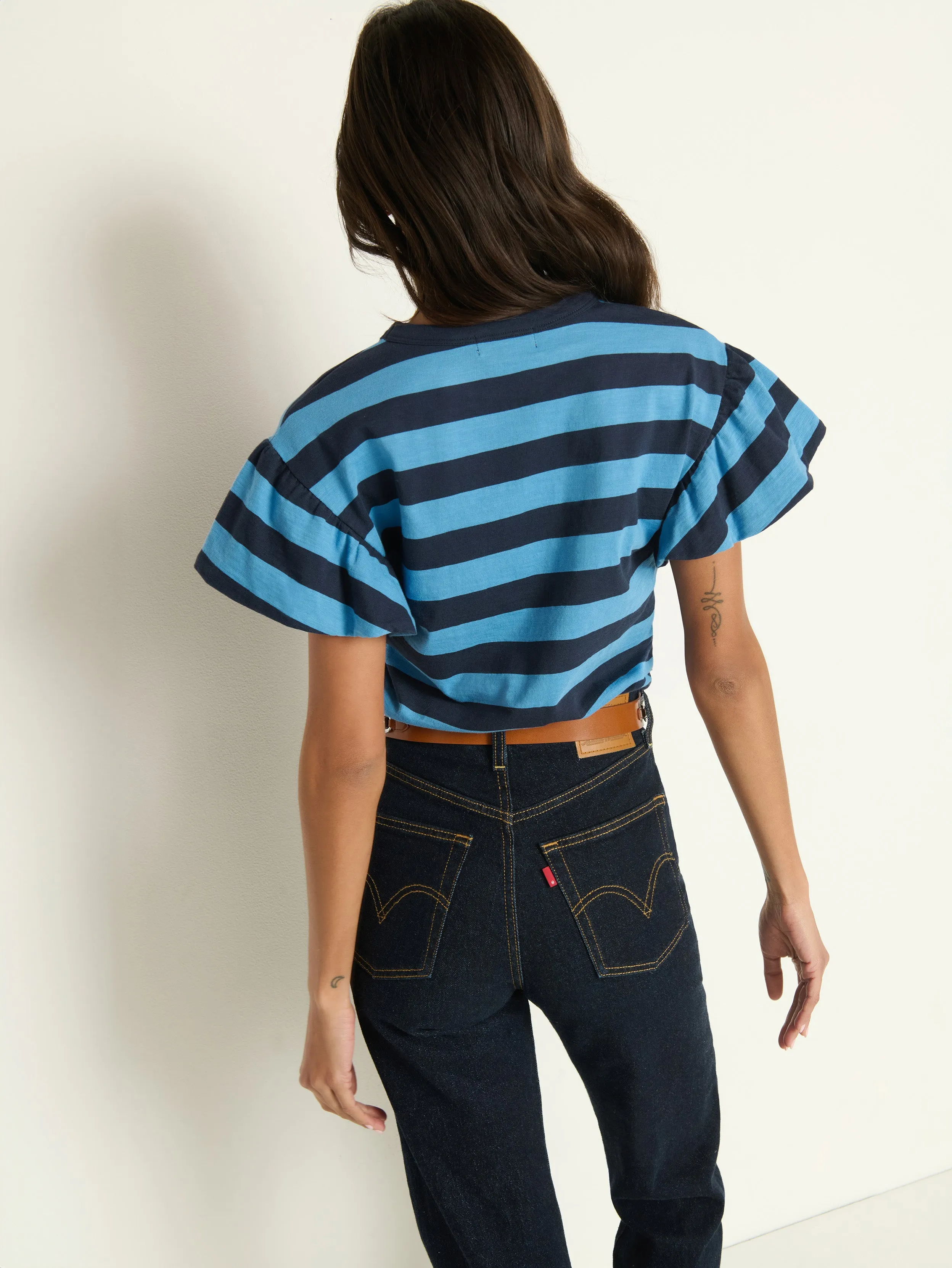 HighDurabilityClothing Camille Ruffle Tee
