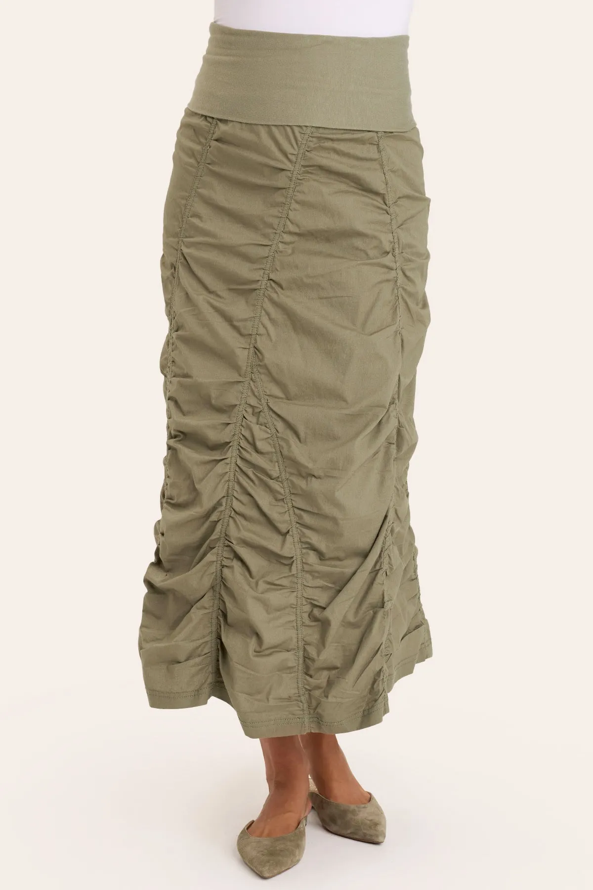 Gored Peasant Skirt Seamless construction