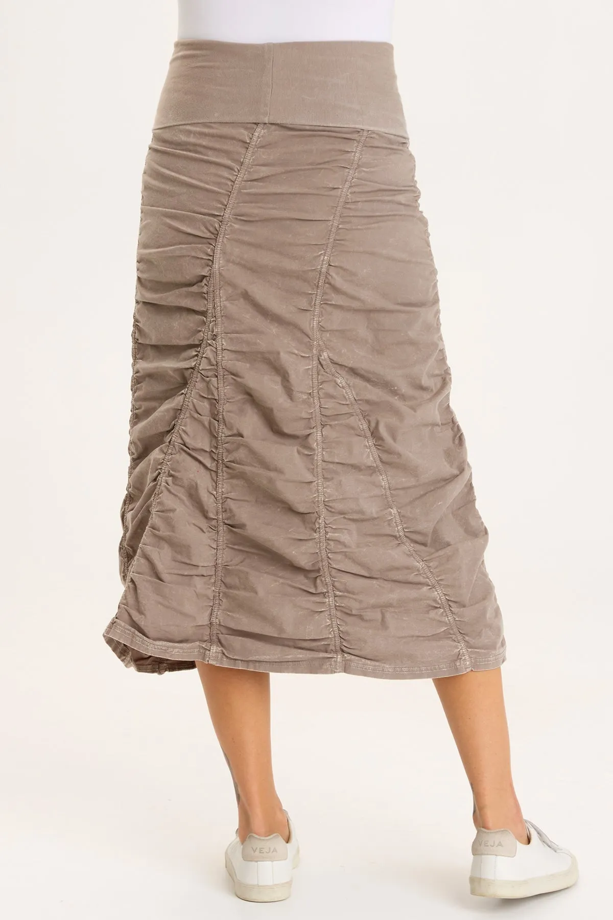 Gored Peasant Skirt Luxury Mood LightweightKnit