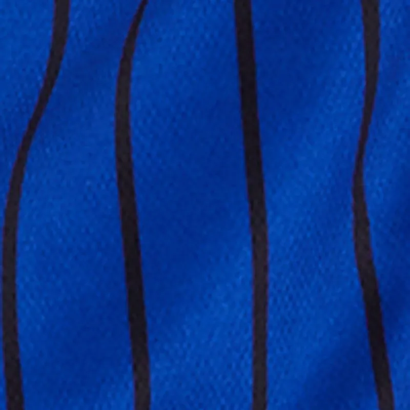 Trendy Striped Love Graphic Baseball Jersey Lightweight Comfort SoftenedNeckline