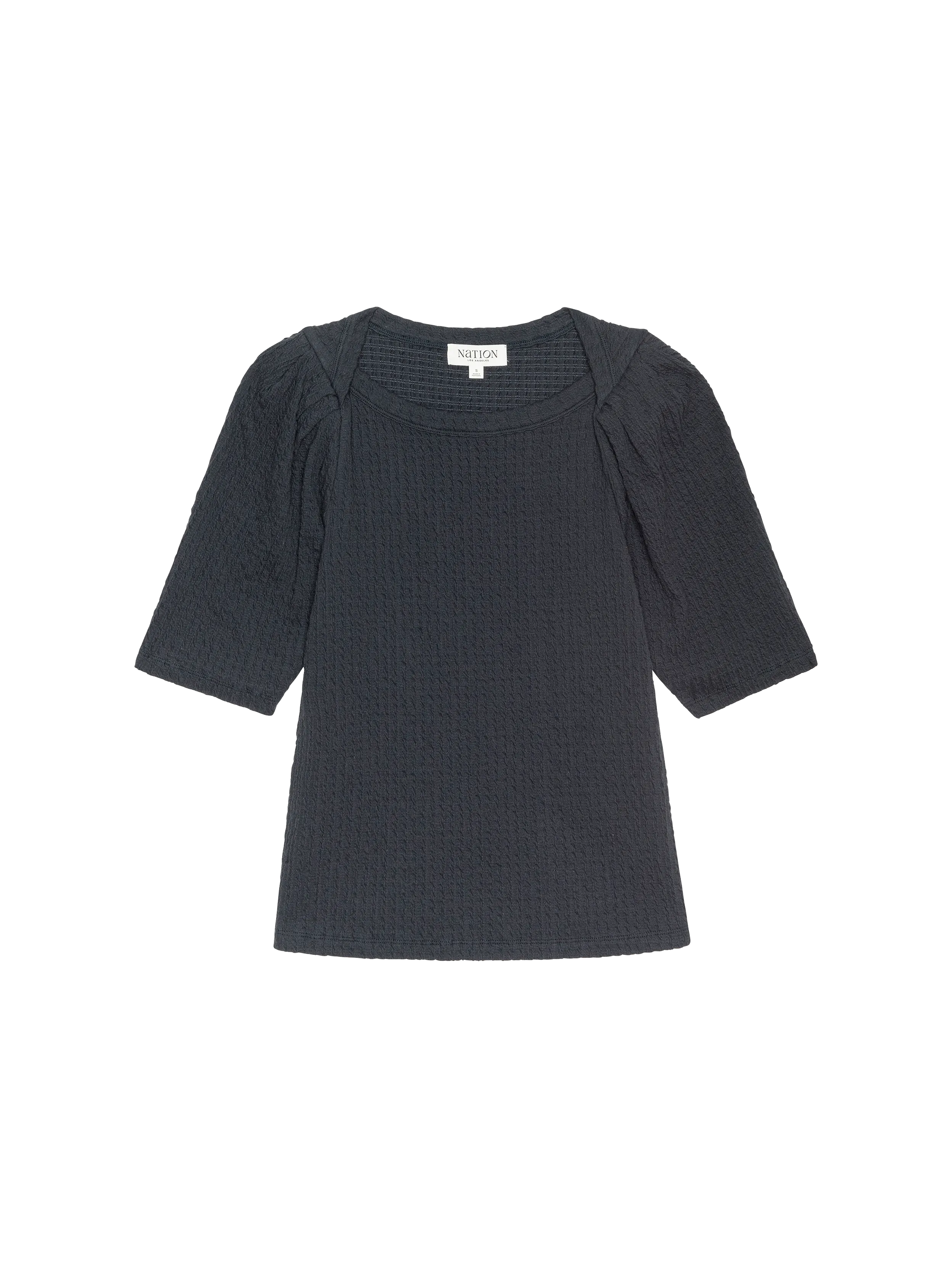 Deana Textured Tee Run Core