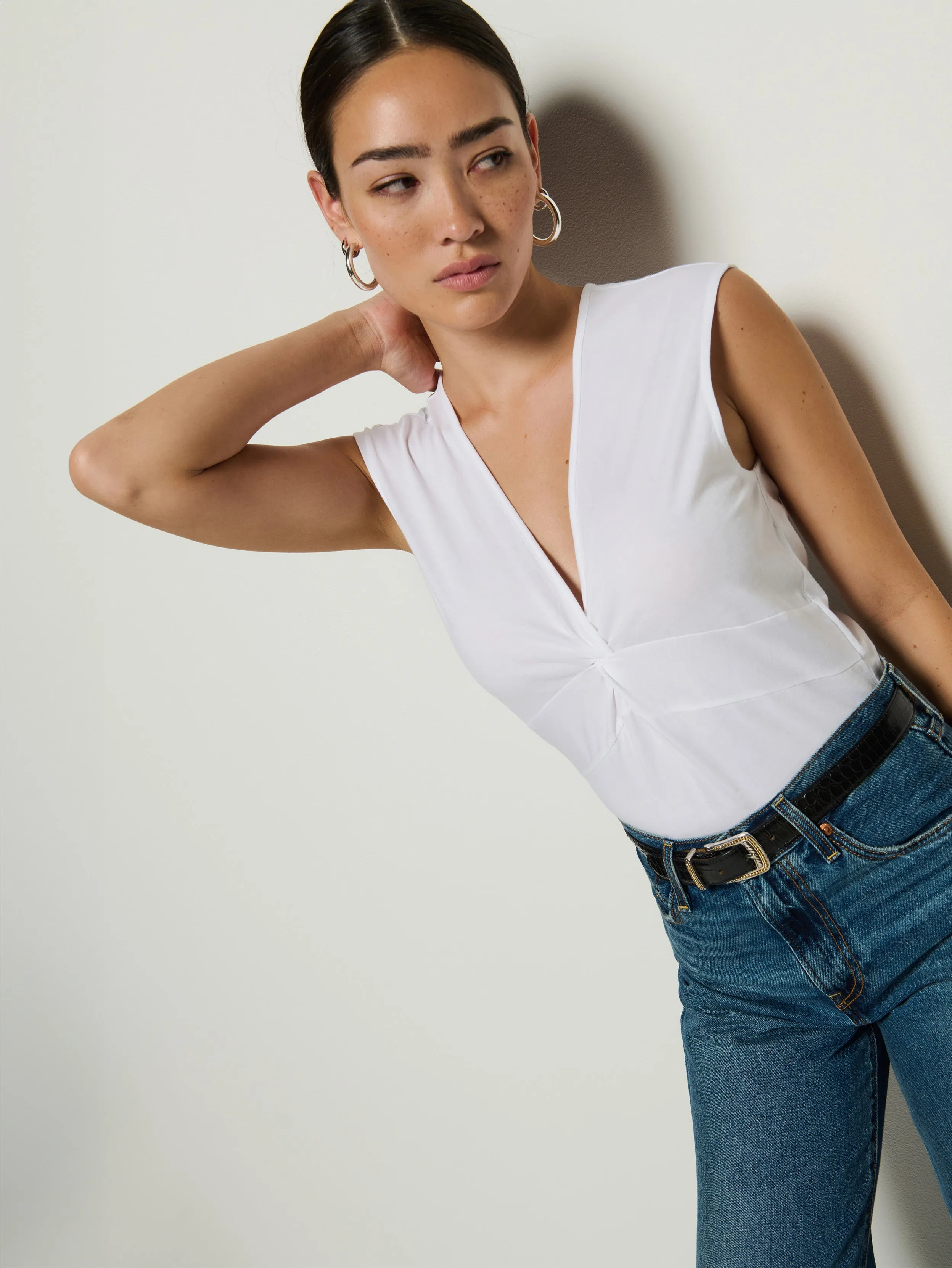 Recycled Polyester Blend Clear Glow Shelley Sleeveless