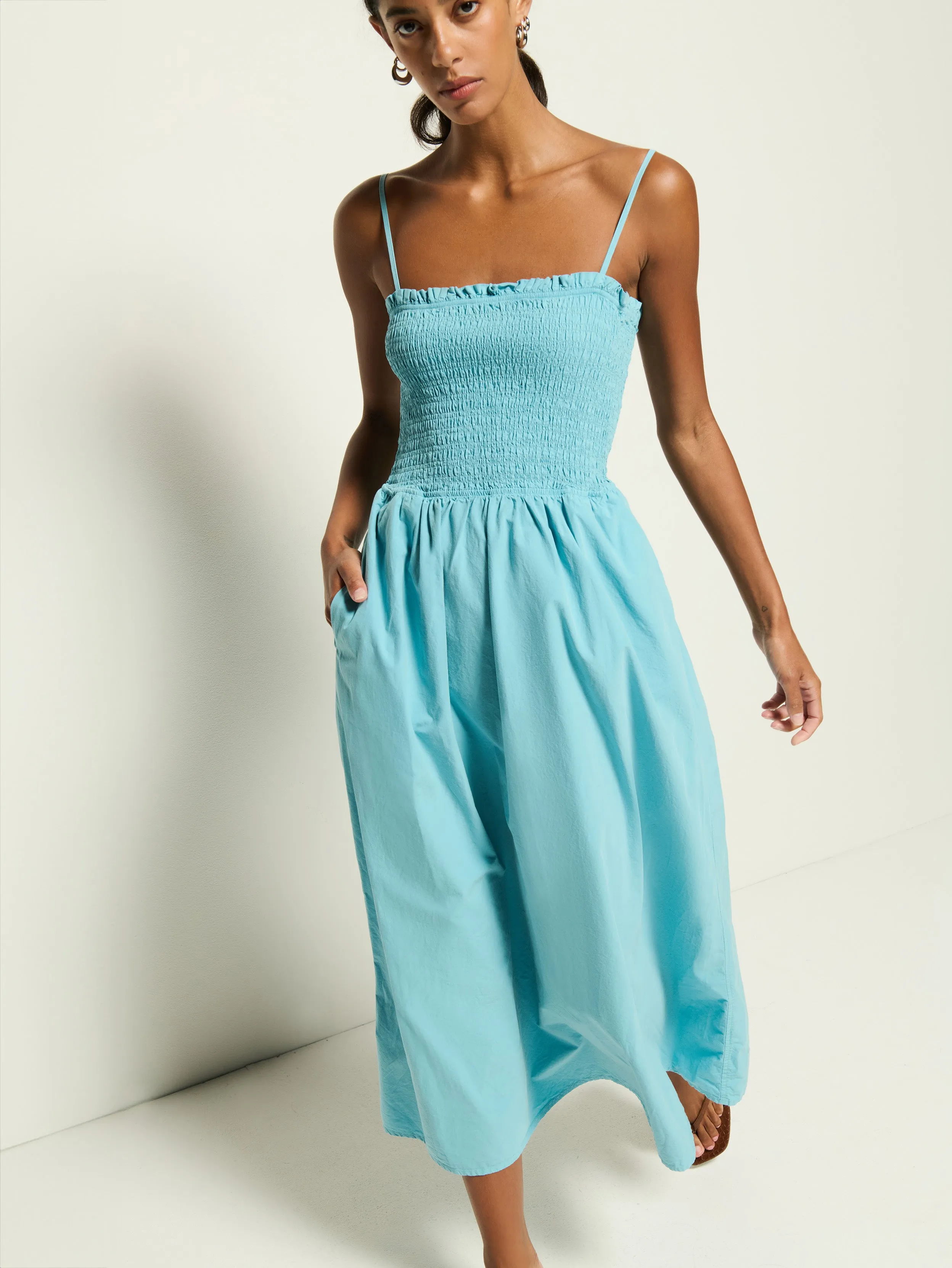 Vital Core Sibelle Smocked Midi
