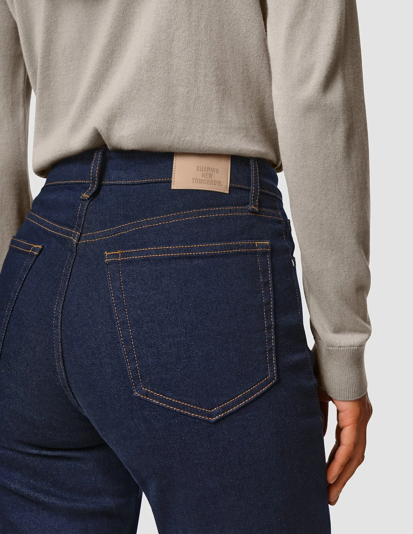 Urban appeal Wrinkle Free Fabric Treatment Jeans Tapered Dark Blue