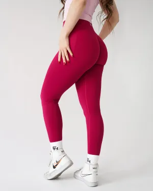 Enhance Contour Leggings 27" - Pomegranate Fit Boost Studio Style
