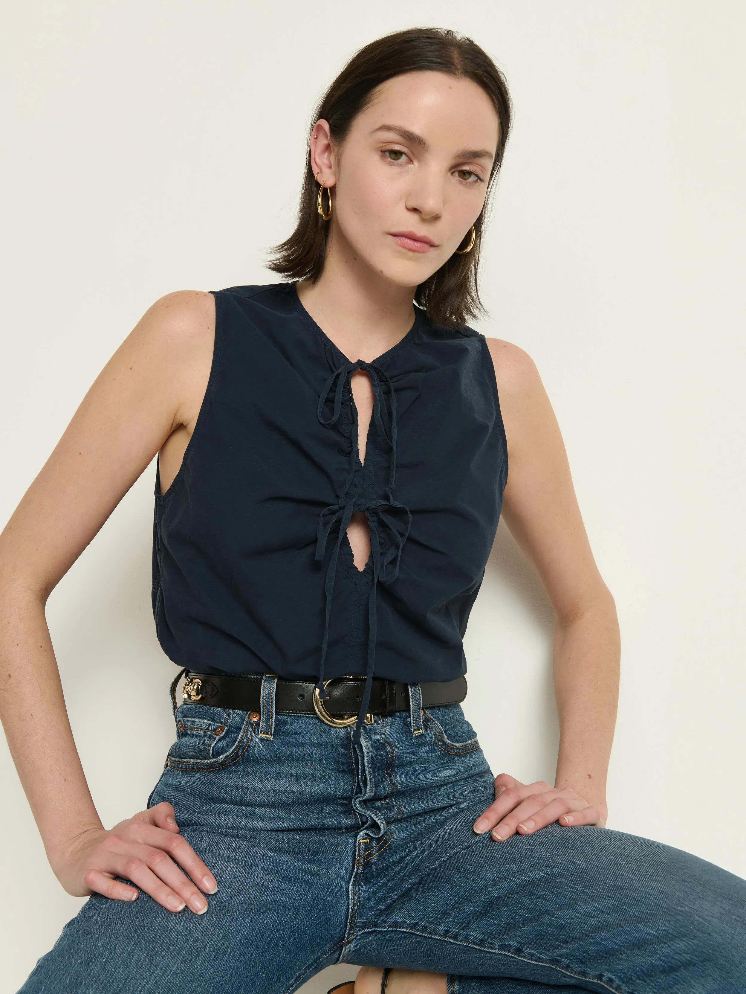 Winter Core TactileStitching Mimmi Keyhole Top