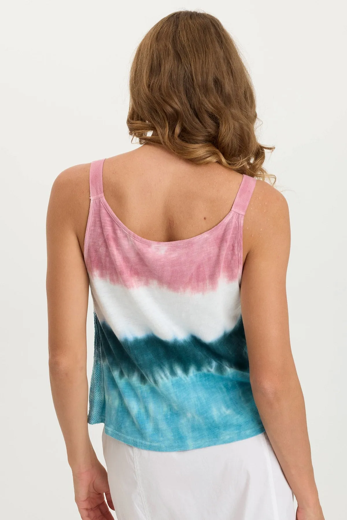 Epic Core Glam Night Hedley Gauze/Jersey Box Pleat Tank
