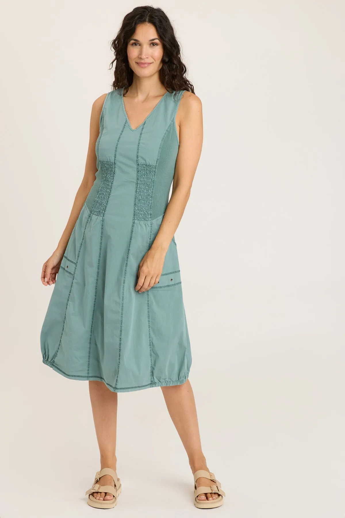 UltraSoftFinish WrinkleResistant Finish Gibbon Tank Dress 2.0