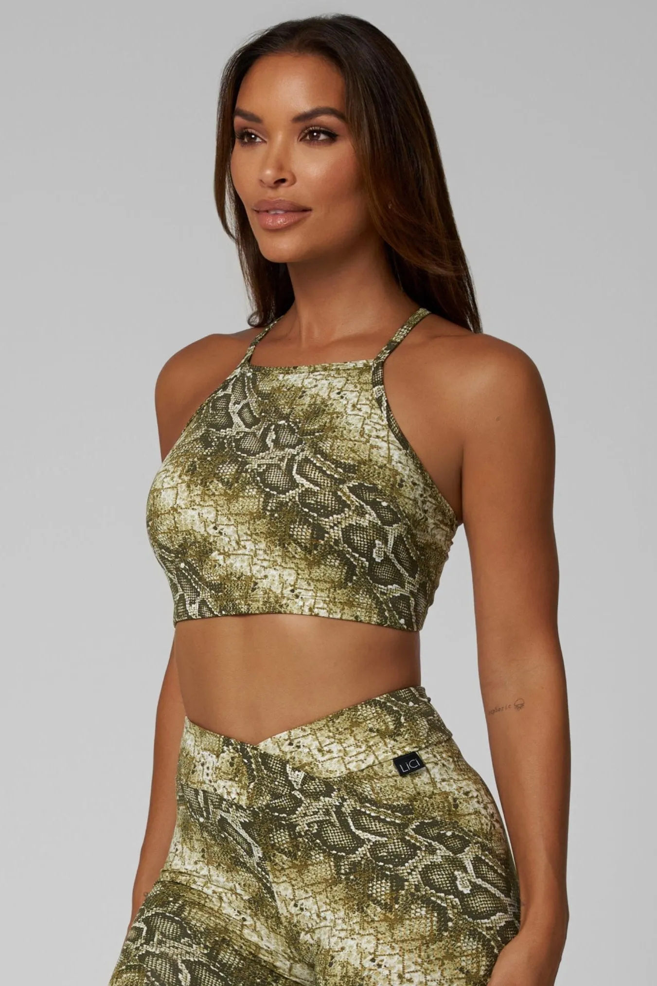 Abundance Criss Cross Crop Top Soft Core Boss Vibe