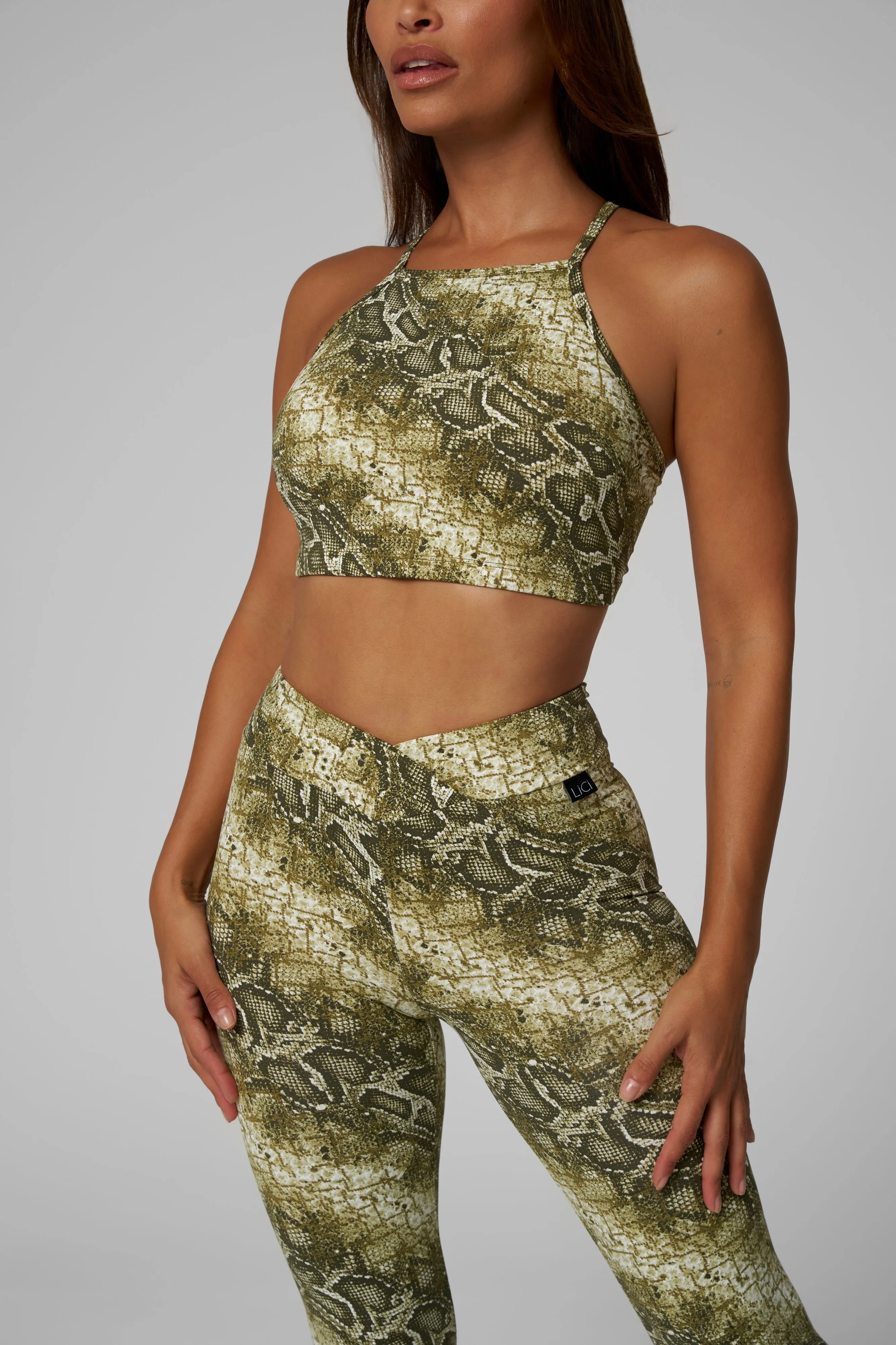 Abundance Criss Cross Crop Top Wonder Fit