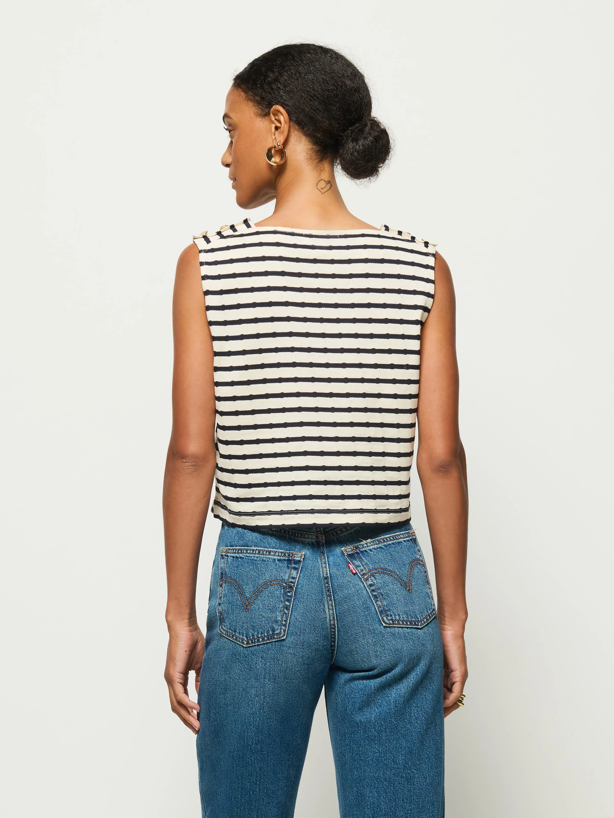 Firm Leather Bettina Tank