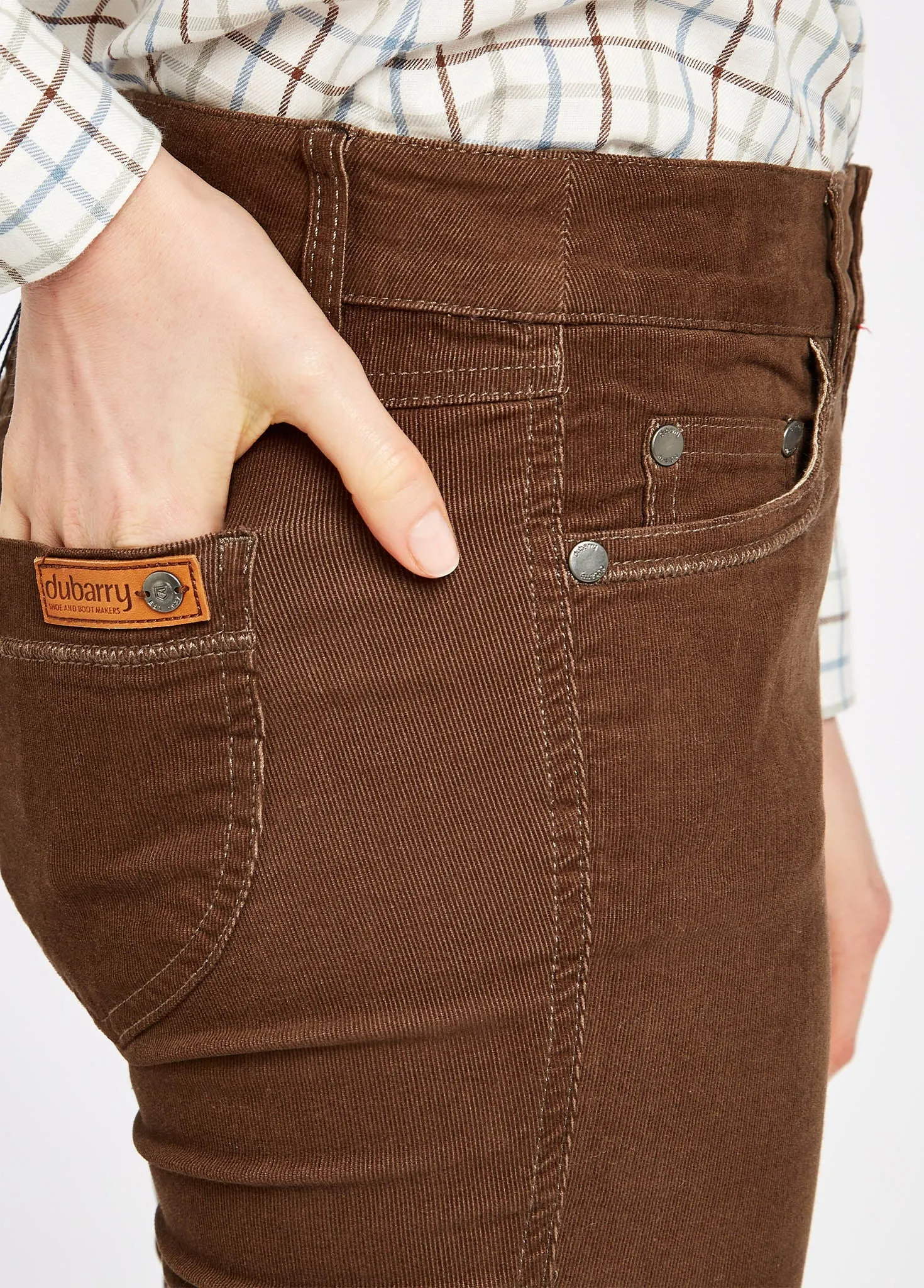 Honeysuckle Jeans - Mocha All weather Reinforced Hem
