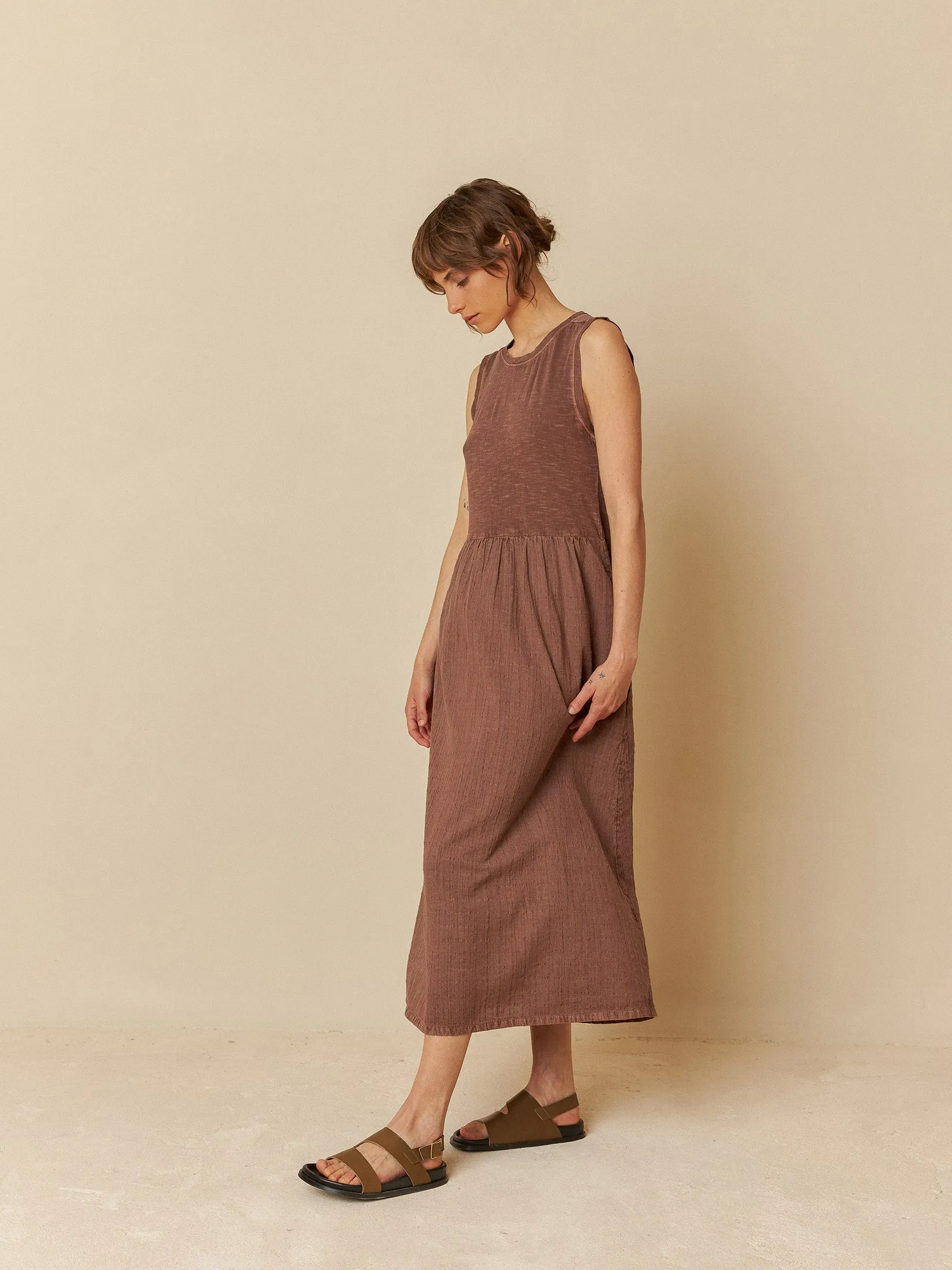 Couple Look Sunset Scene Washed Effect Dress